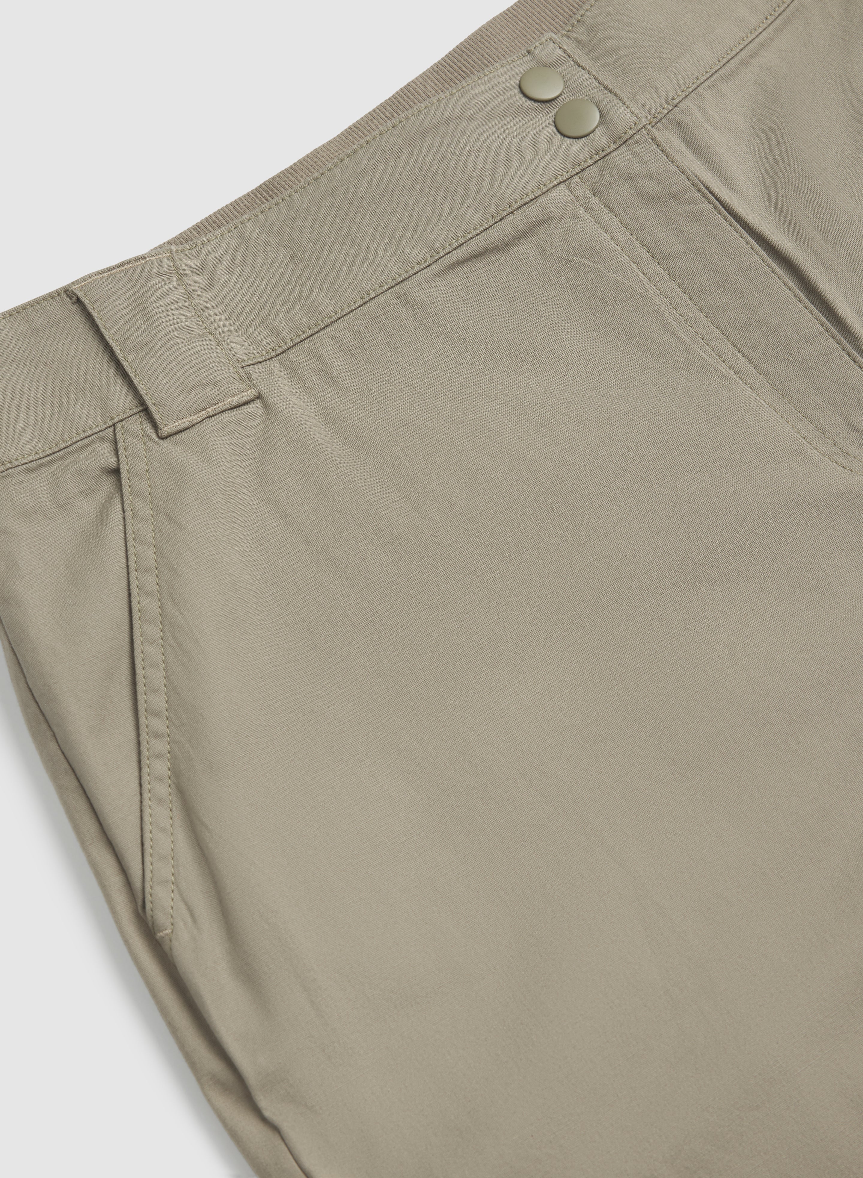 Drawstring Hem Capris - Image 7