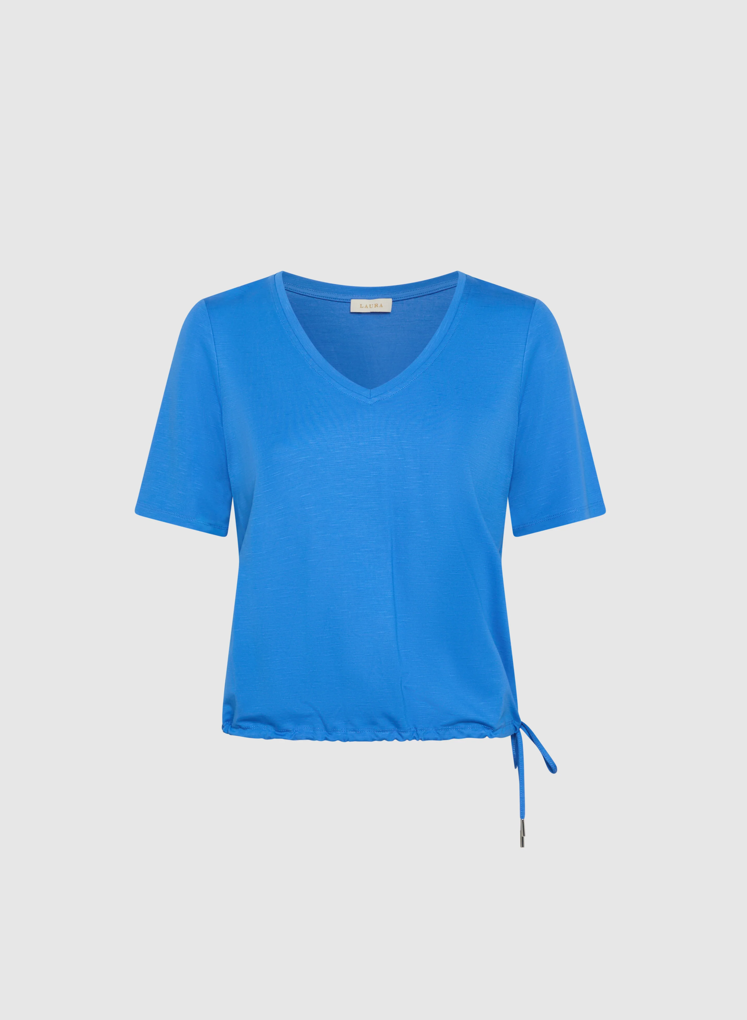 Drawstring Hem T-Shirt - Image 6