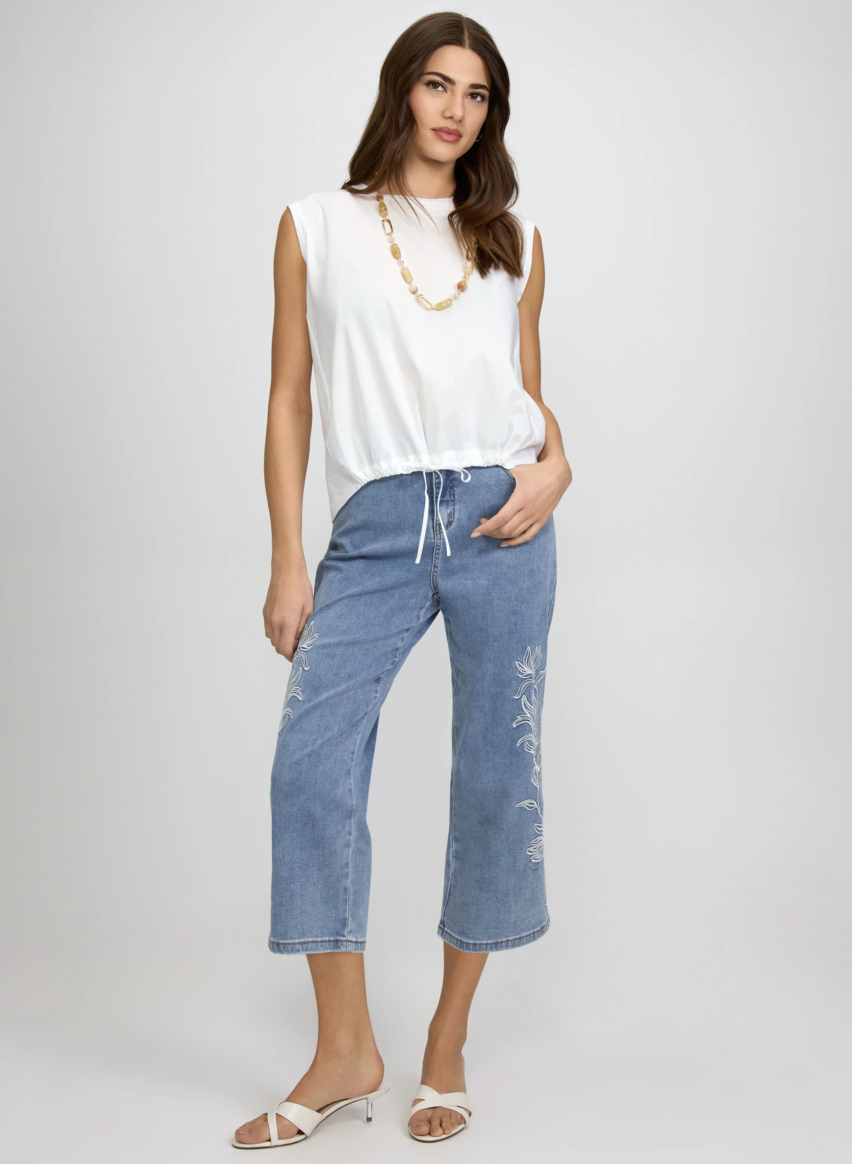 Drawstring Hem Top - Image 3