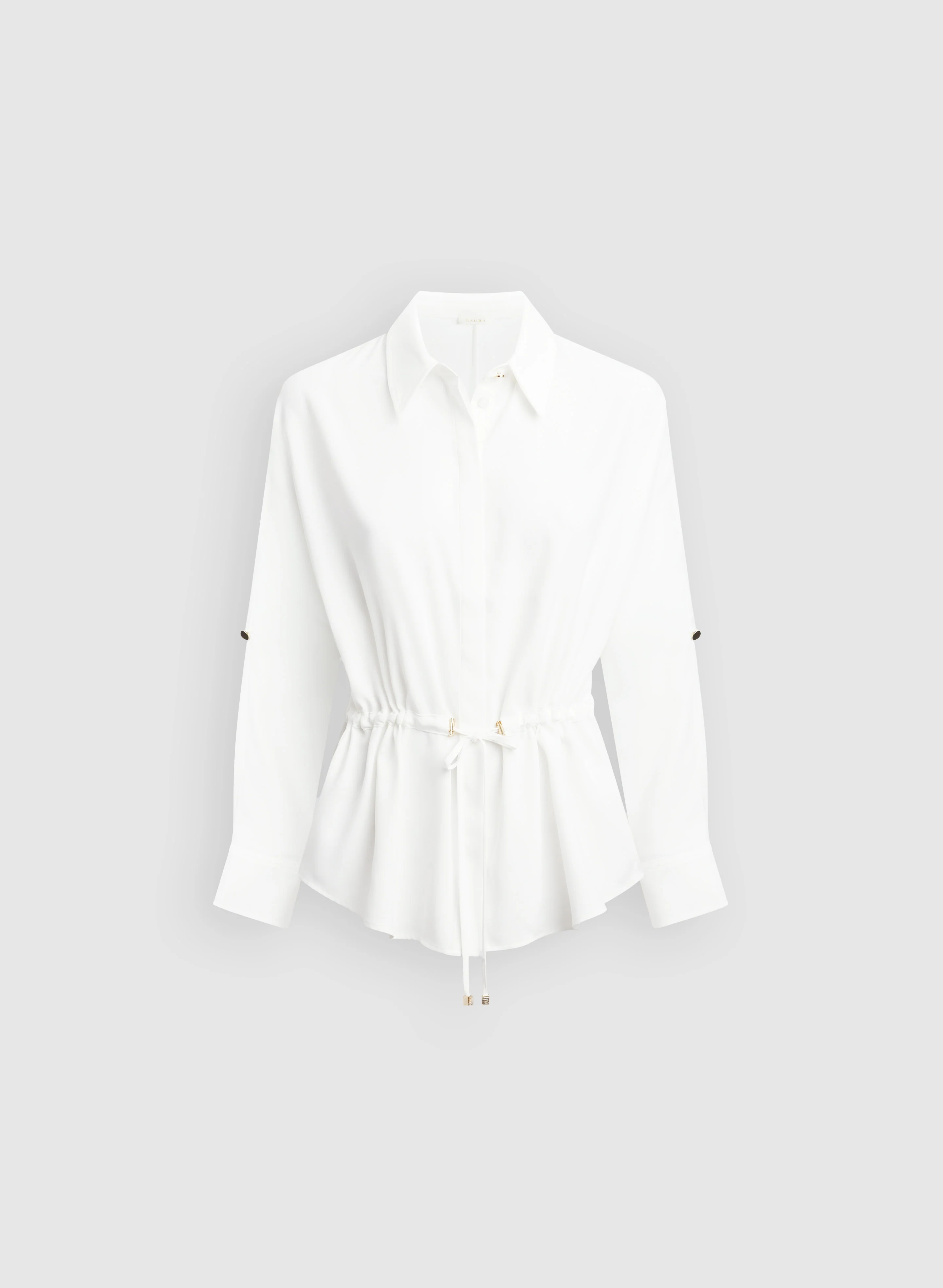 Drawstring Waist Blouse - Image 7