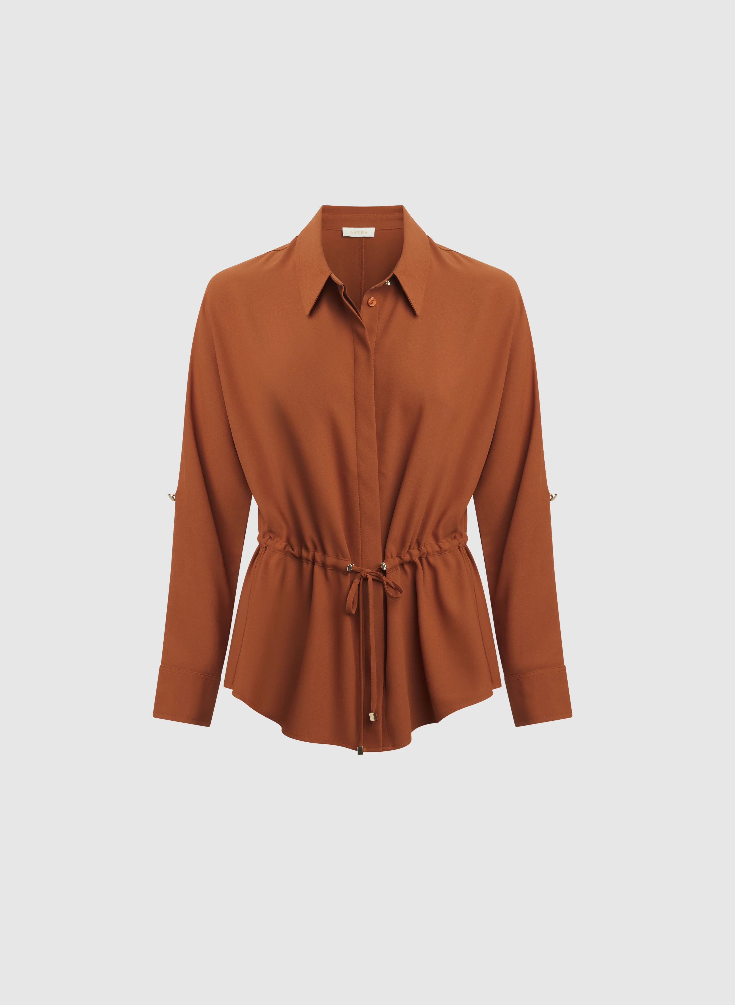 Drawstring Waist Blouse - Image 7