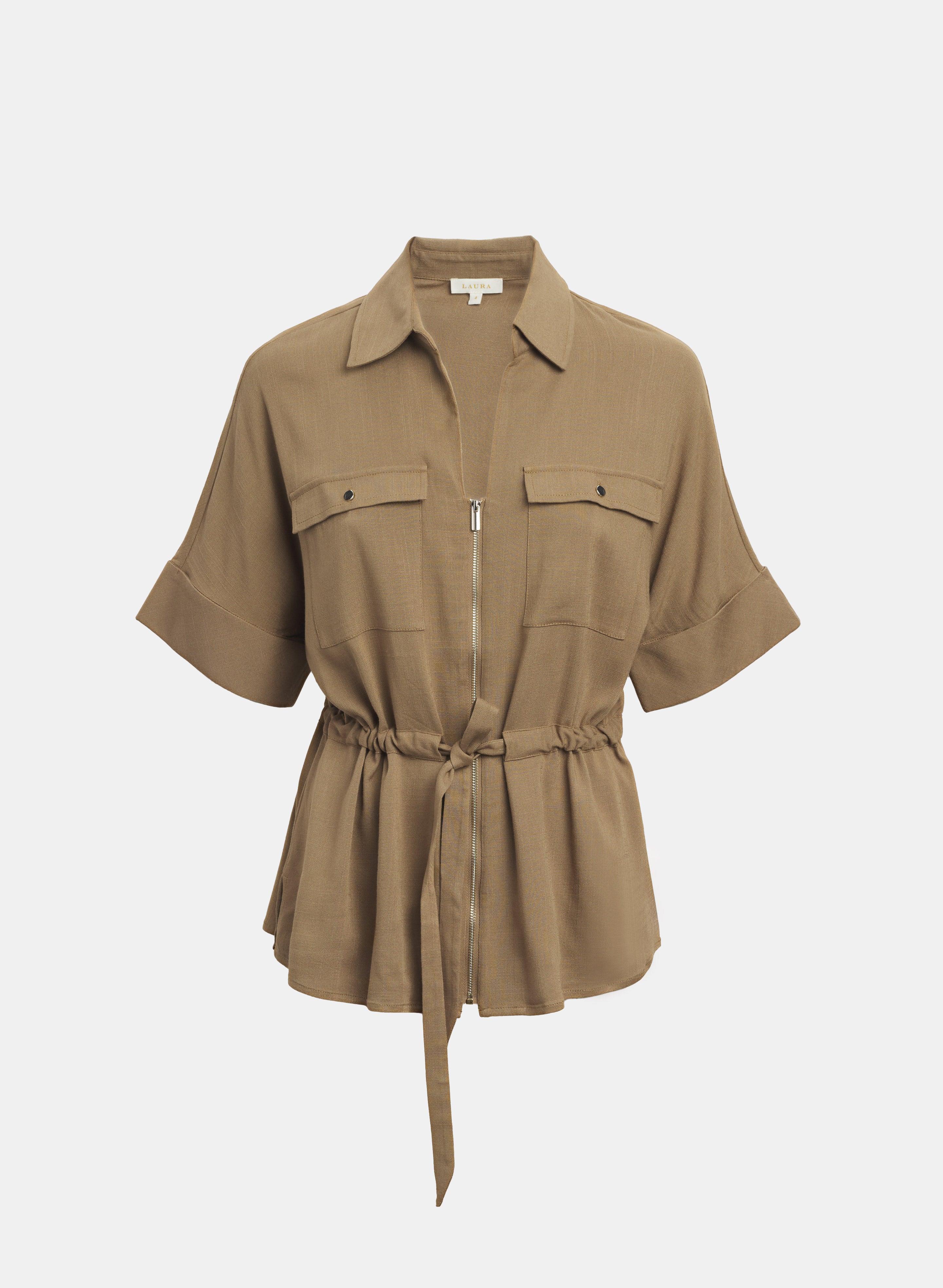 Drawstring Waist Blouse - Image 6