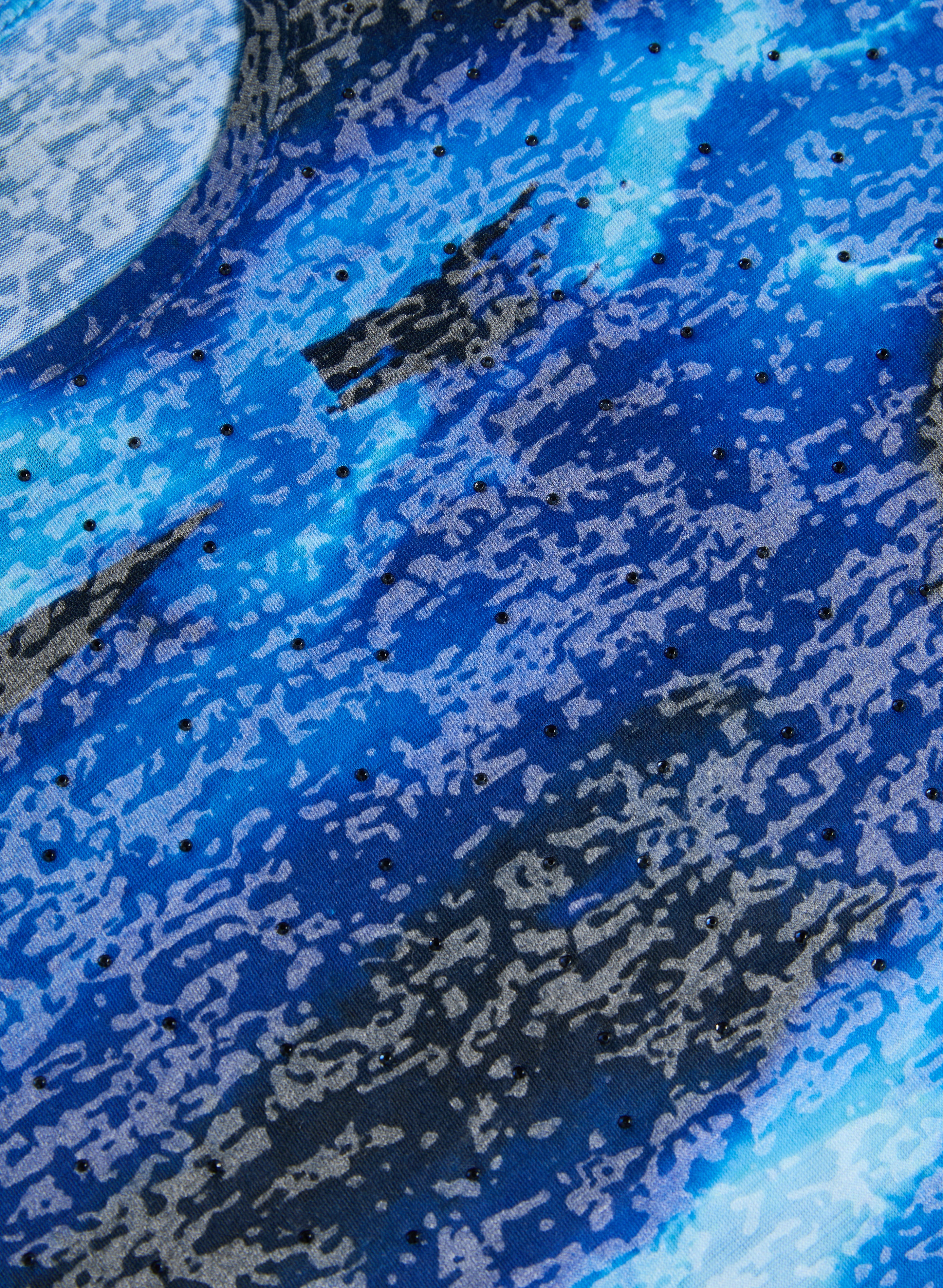 Embellished Abstract T-Shirt - Image 7