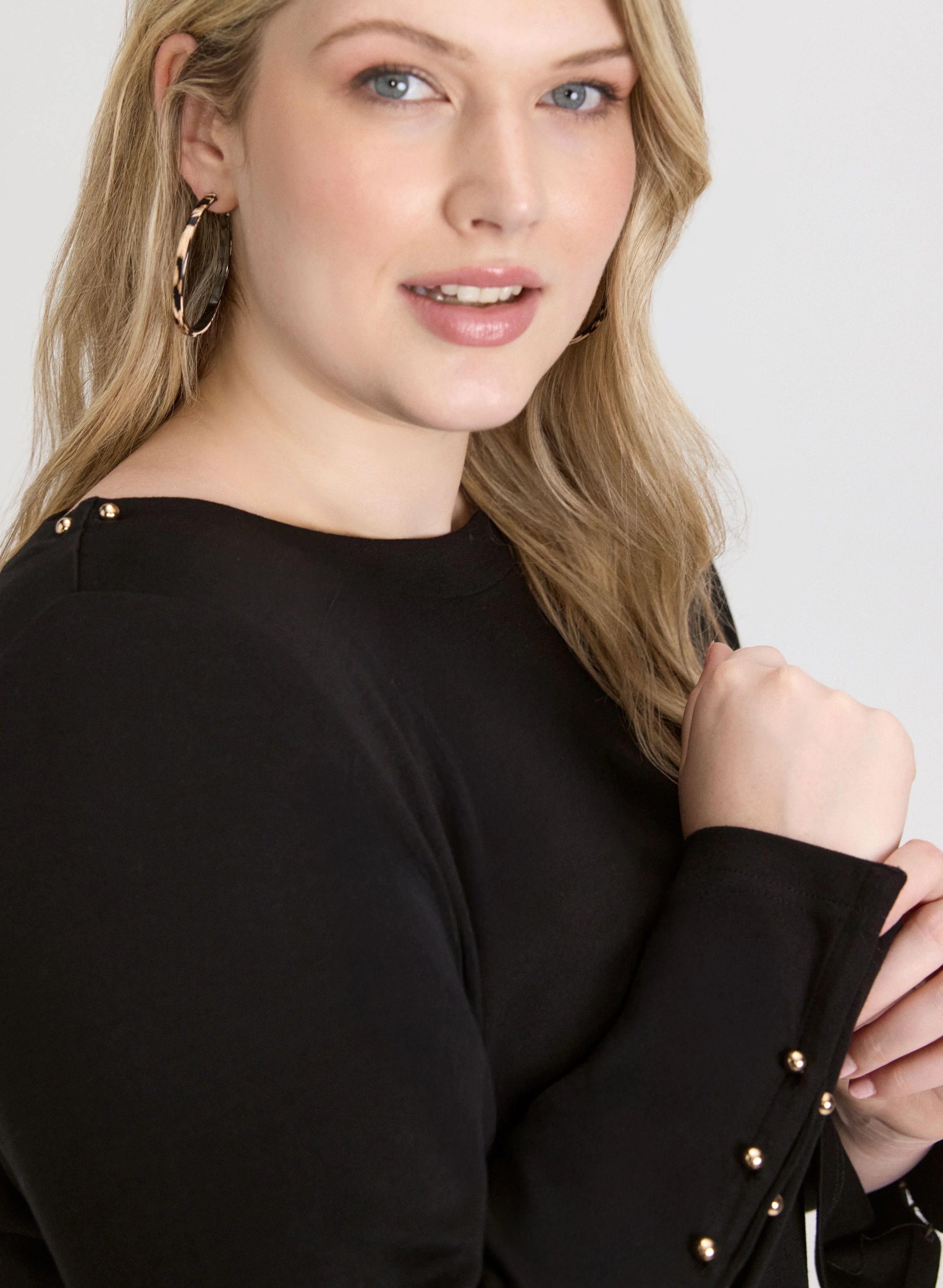Embellished Boat Neck Top - Image 5