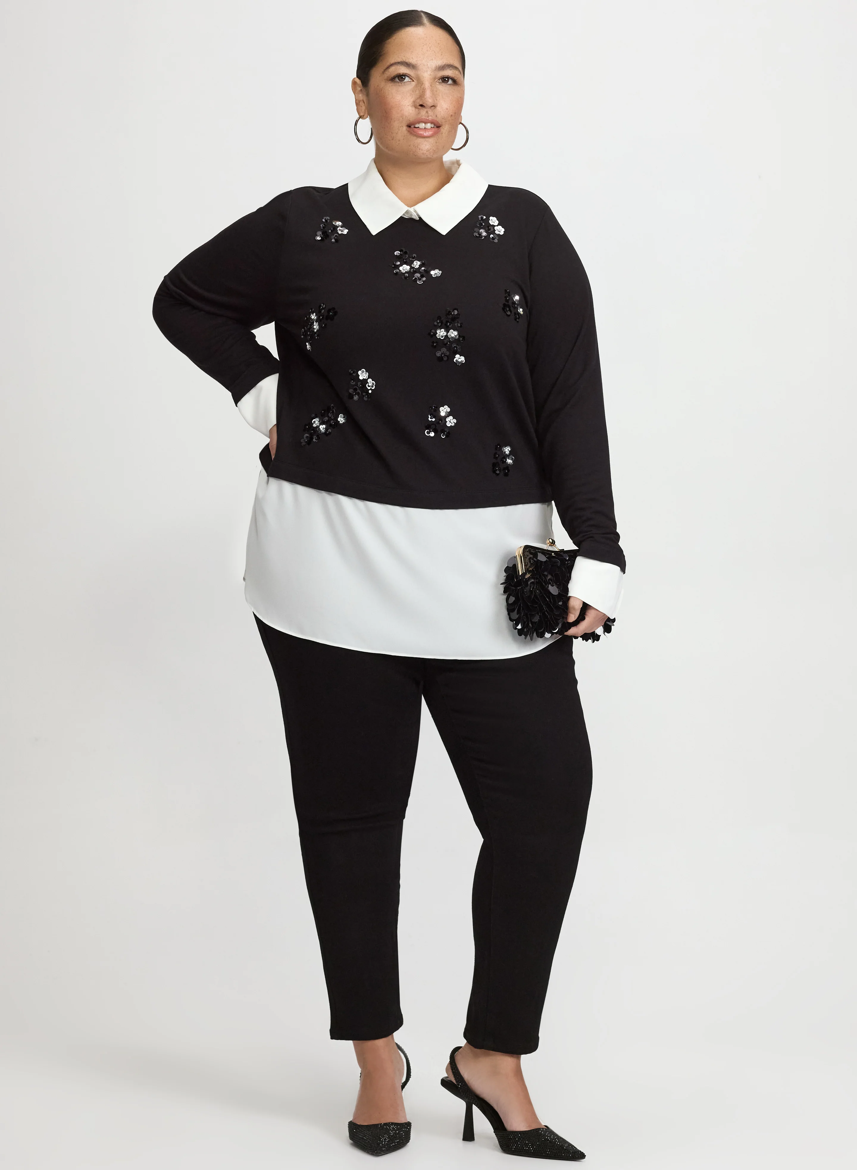 Embellished Bow Detail Jeans - Image 5
