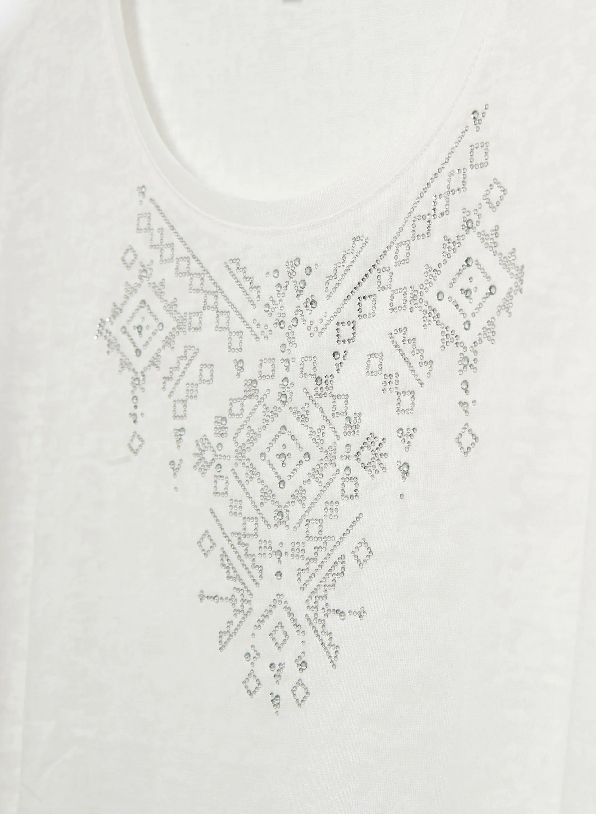 Embellished Burnout Tee - Image 6