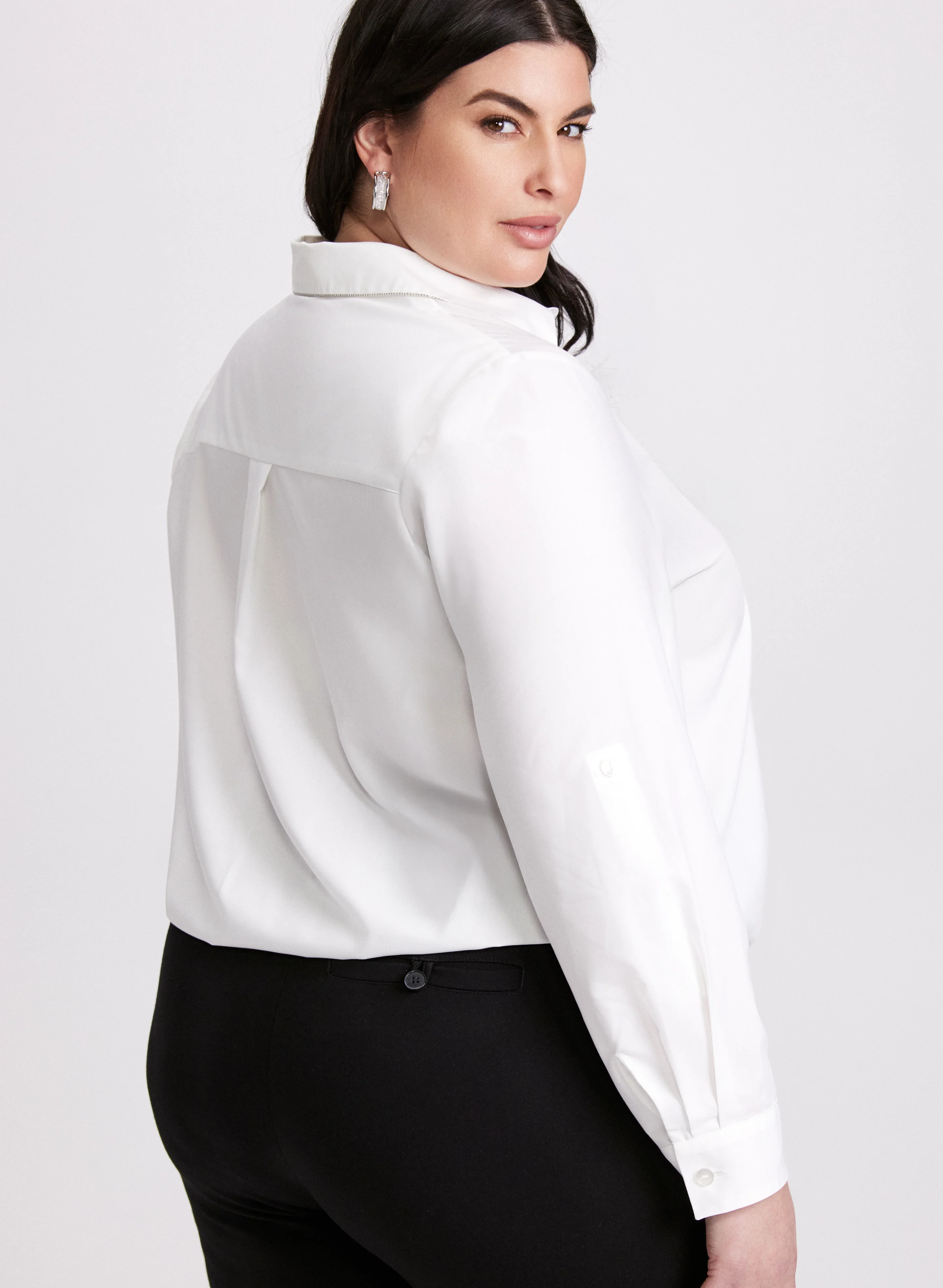 Embellished Collar Blouse - Image 4