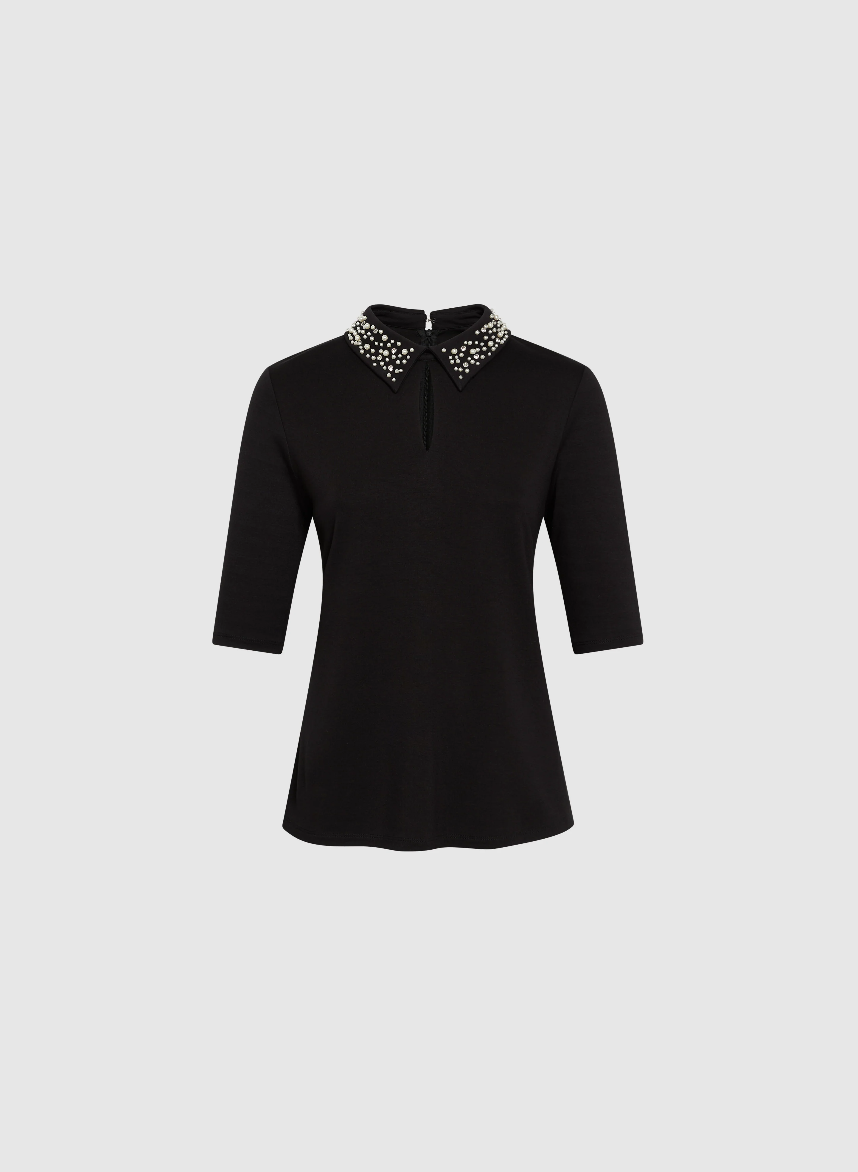Embellished Collar Top - Image 5