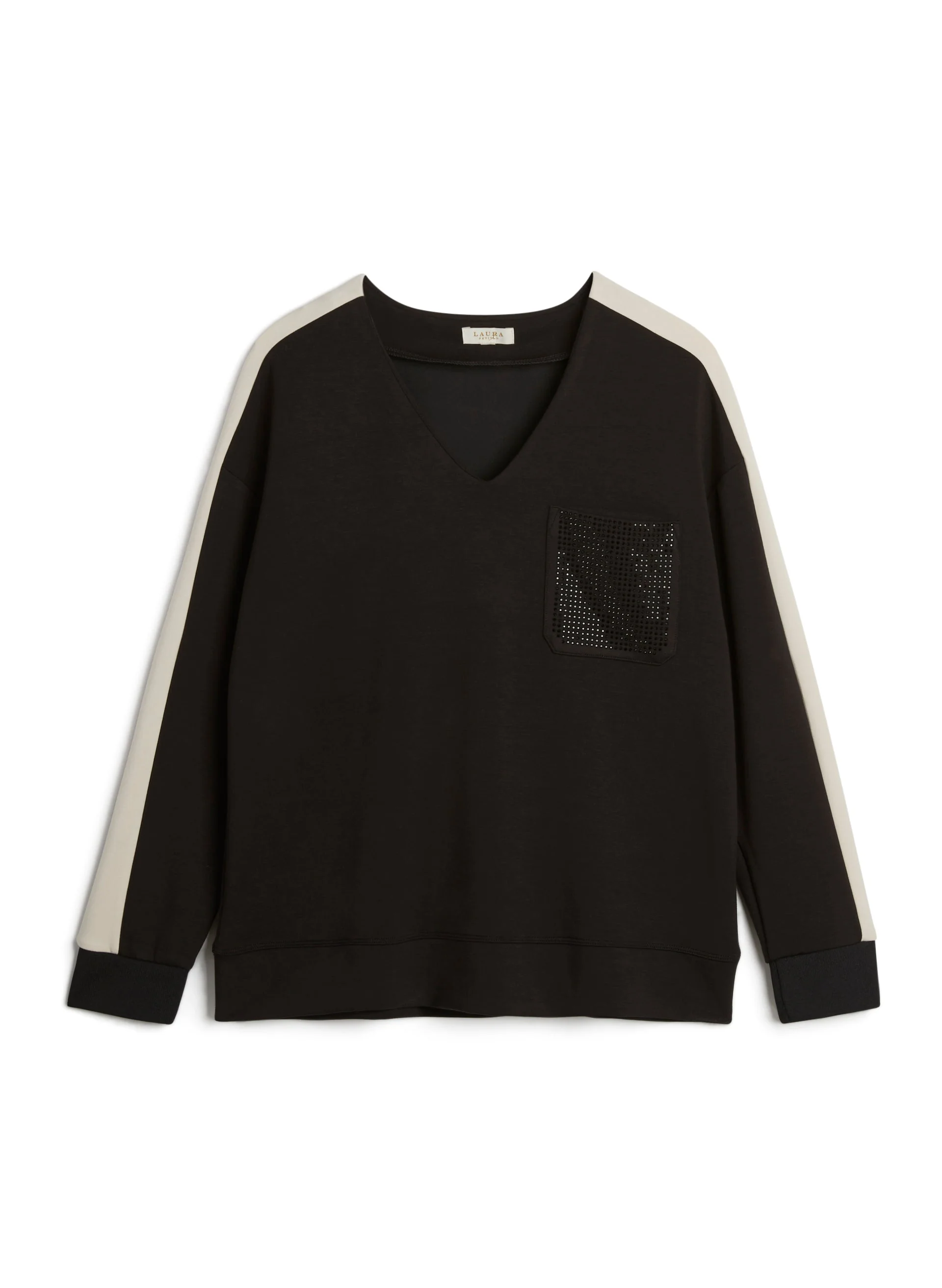 Embellished Colour Block Top - Image 5