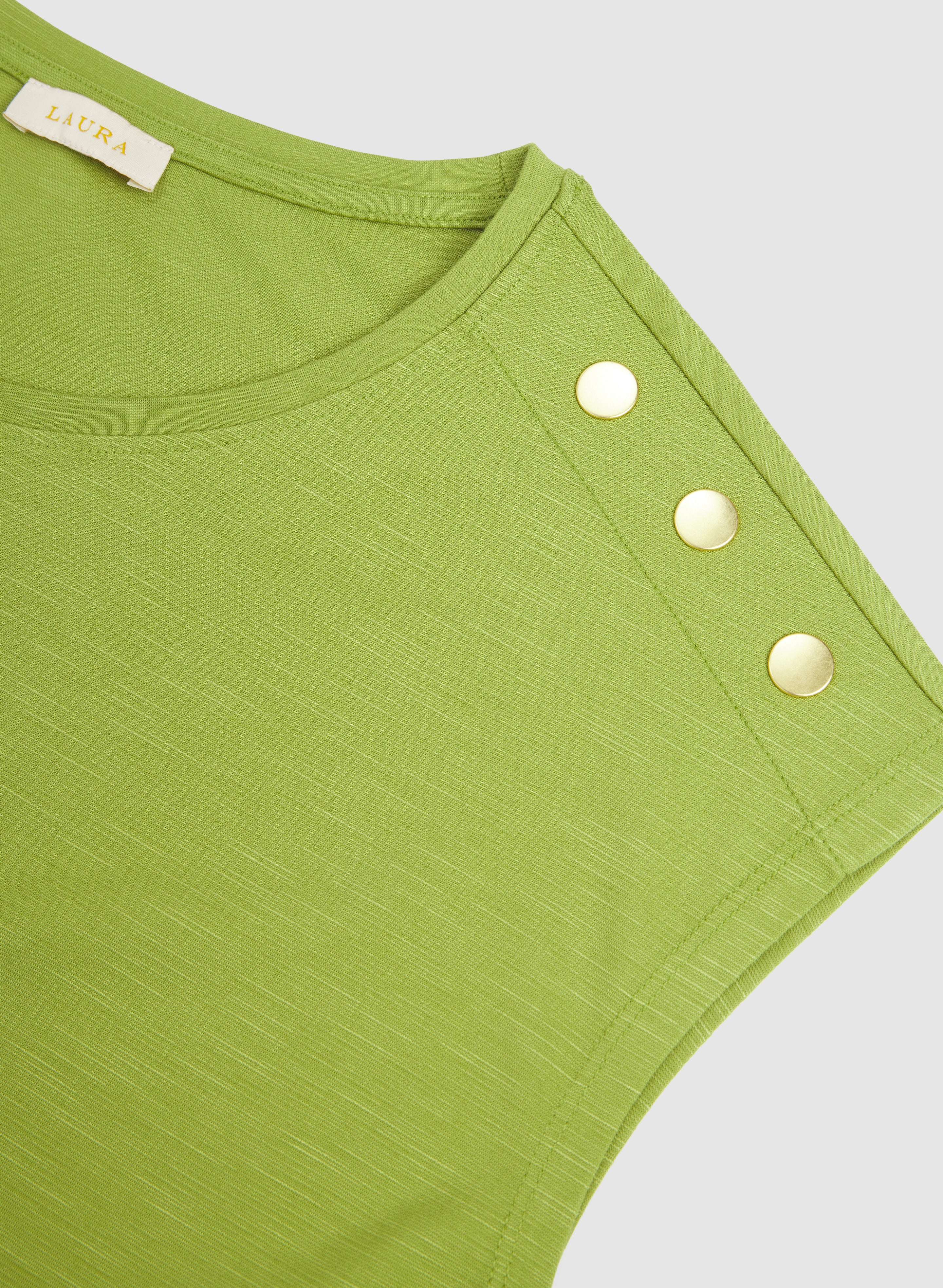 Embellished Drop Shoulder T-Shirt - Image 7