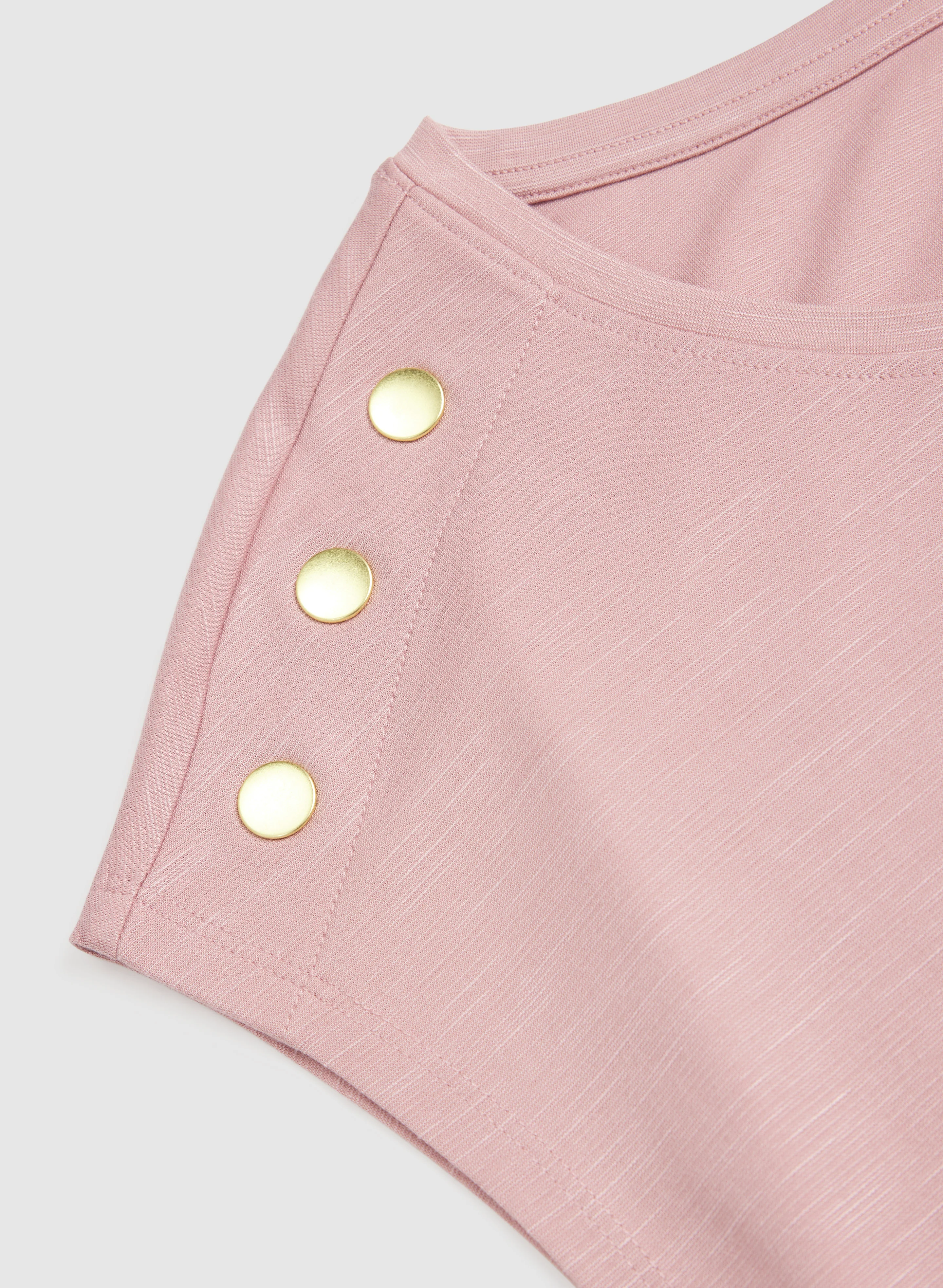 Embellished Drop Shoulder T-Shirt - Image 7