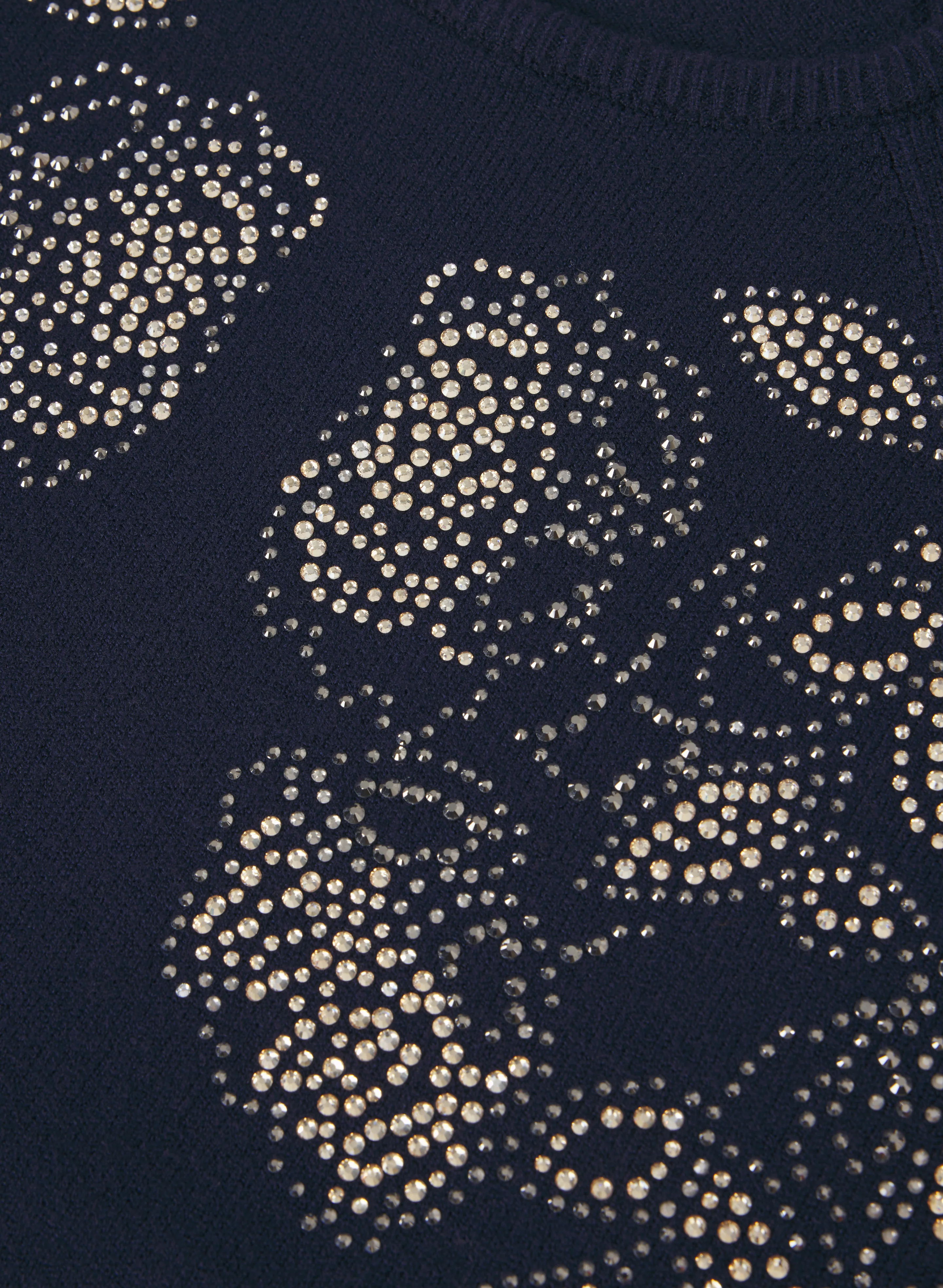 Embellished Floral Sweater - Image 7