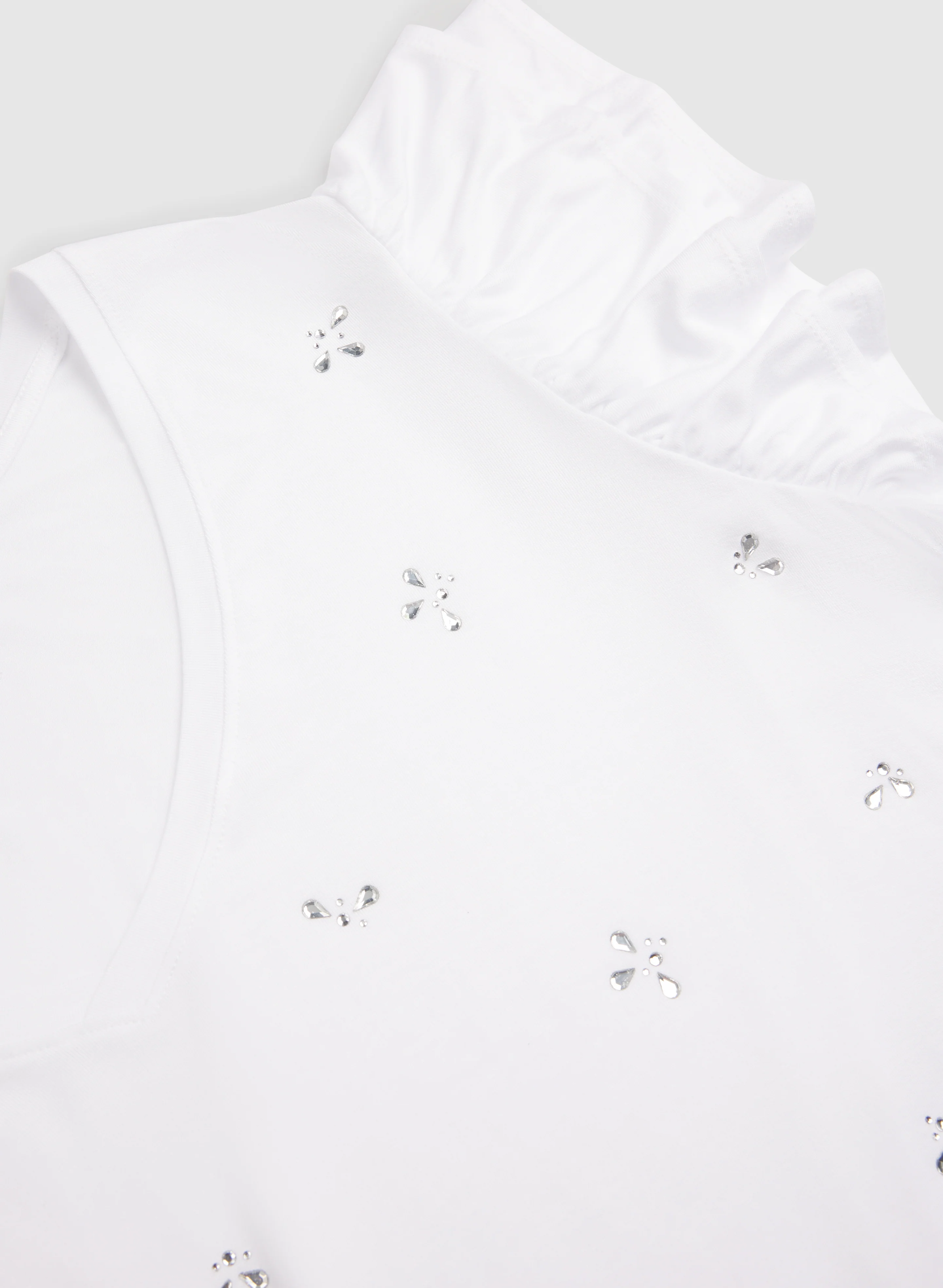 Melanie Lyne - Embellished Flutter Sleeve T-Shirt - Image 7