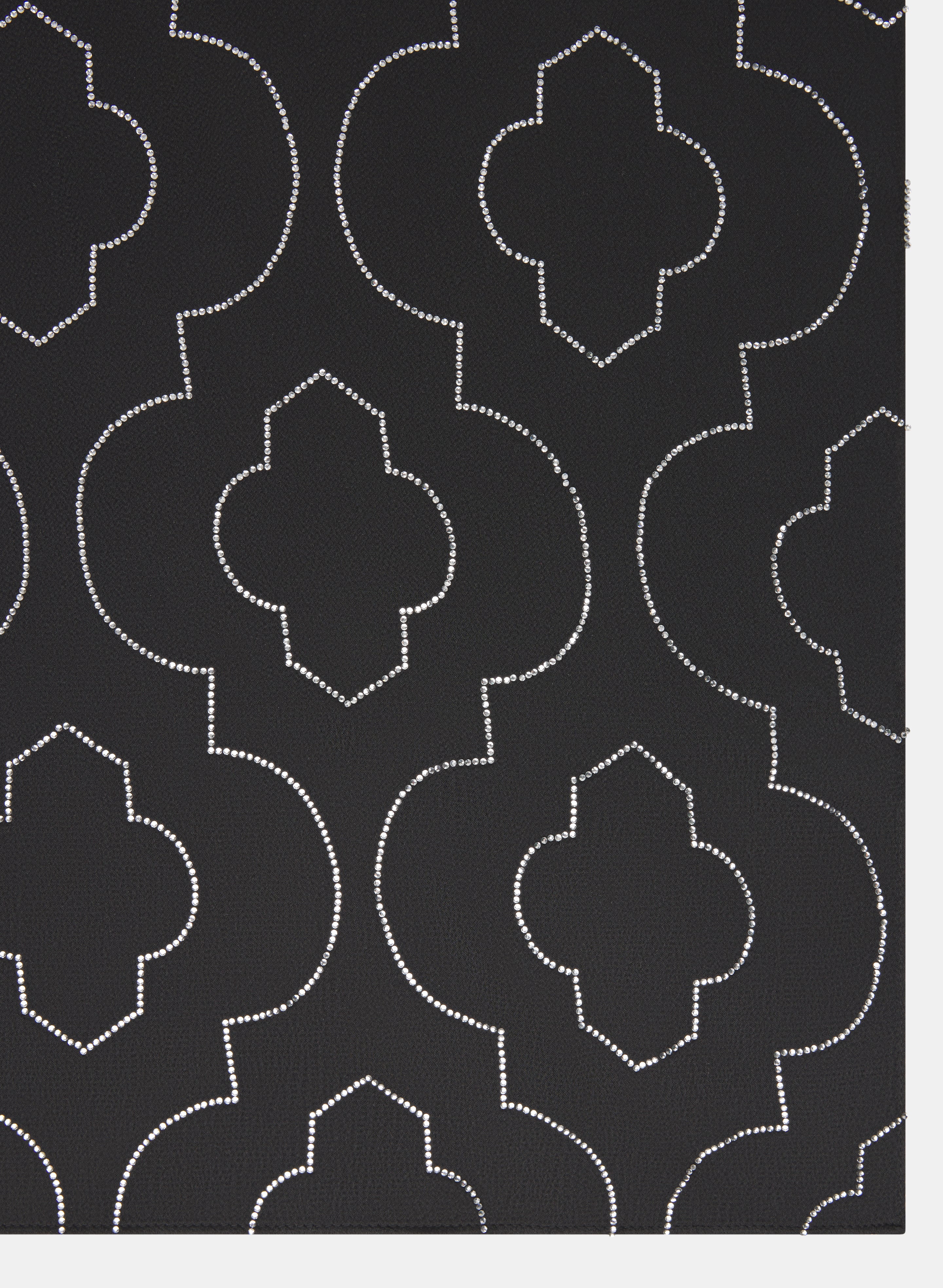 Embellished Geometric Scarf - Image 2