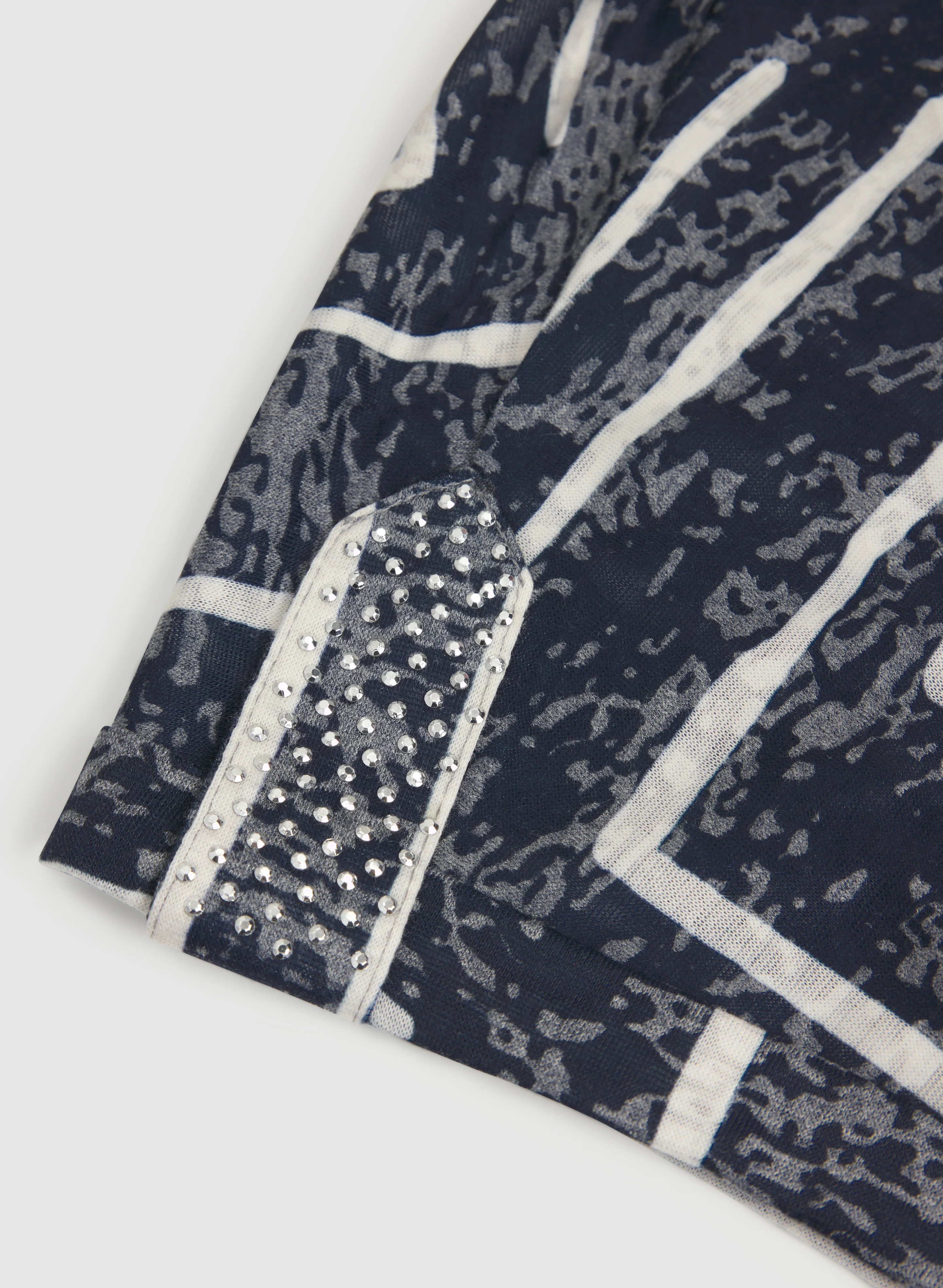 Embellished Geometric T-Shirt - Image 7