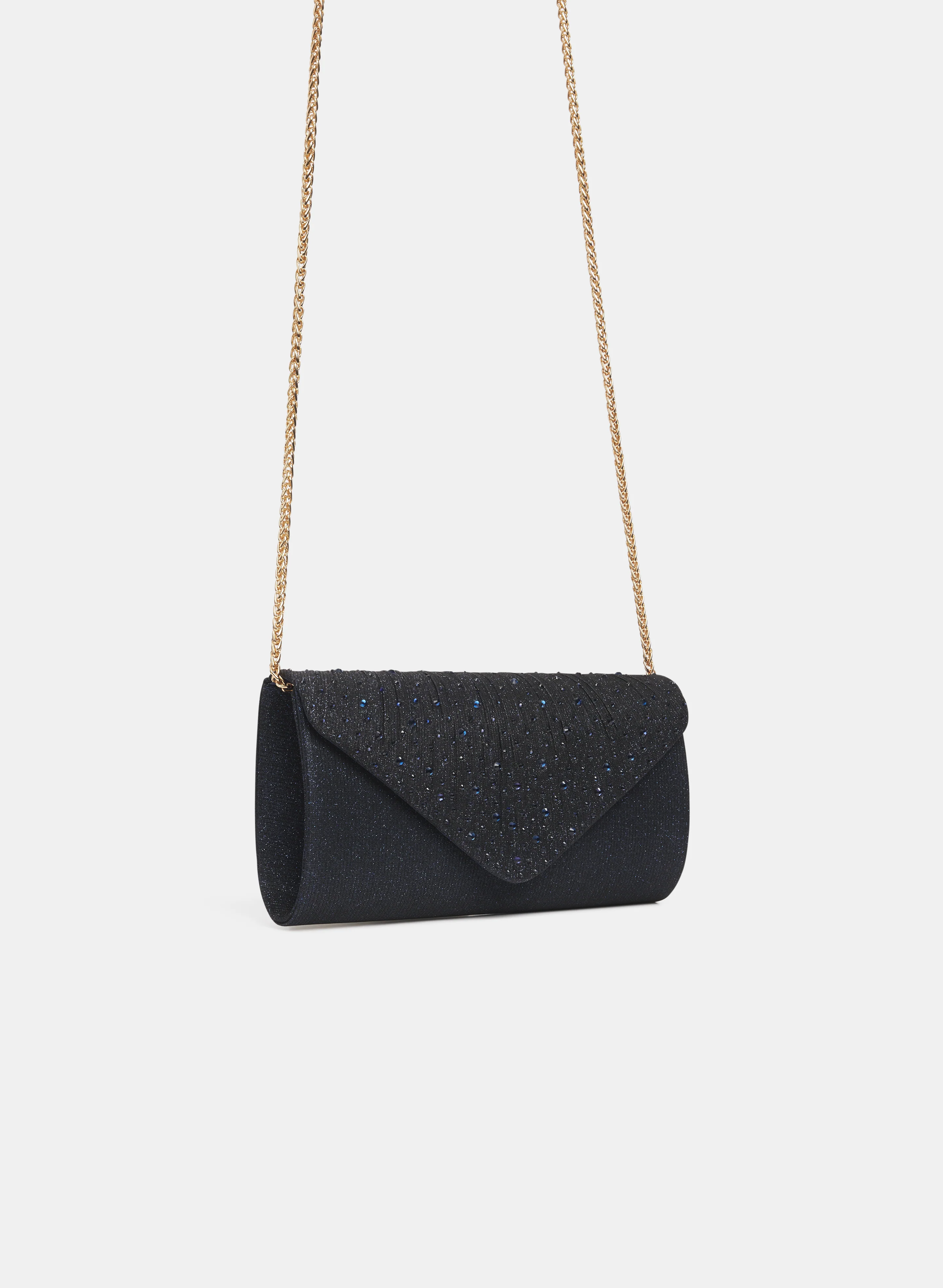 Embellished Glitter Clutch - Image 3