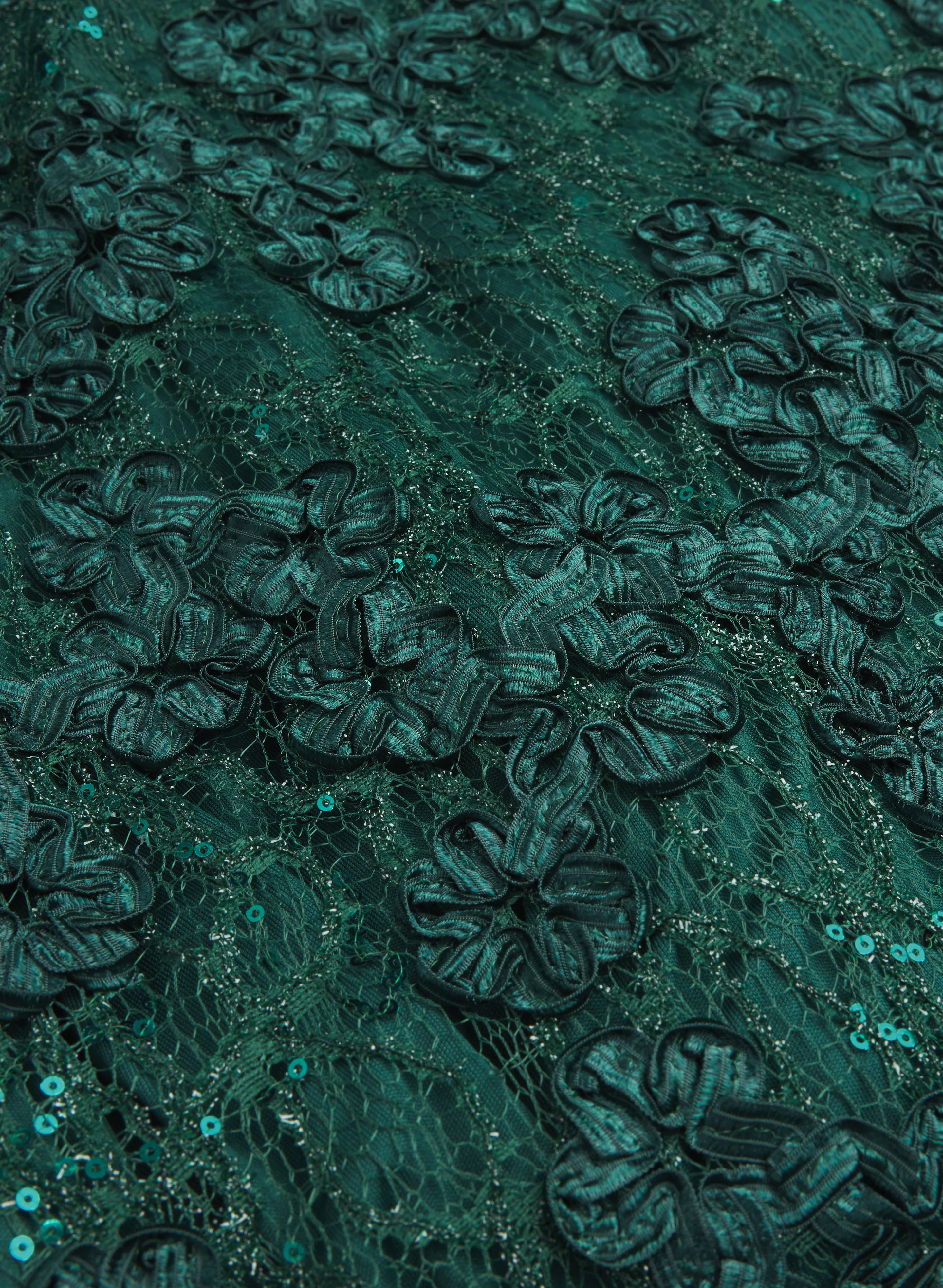 Embellished Lace Dress - Image 8
