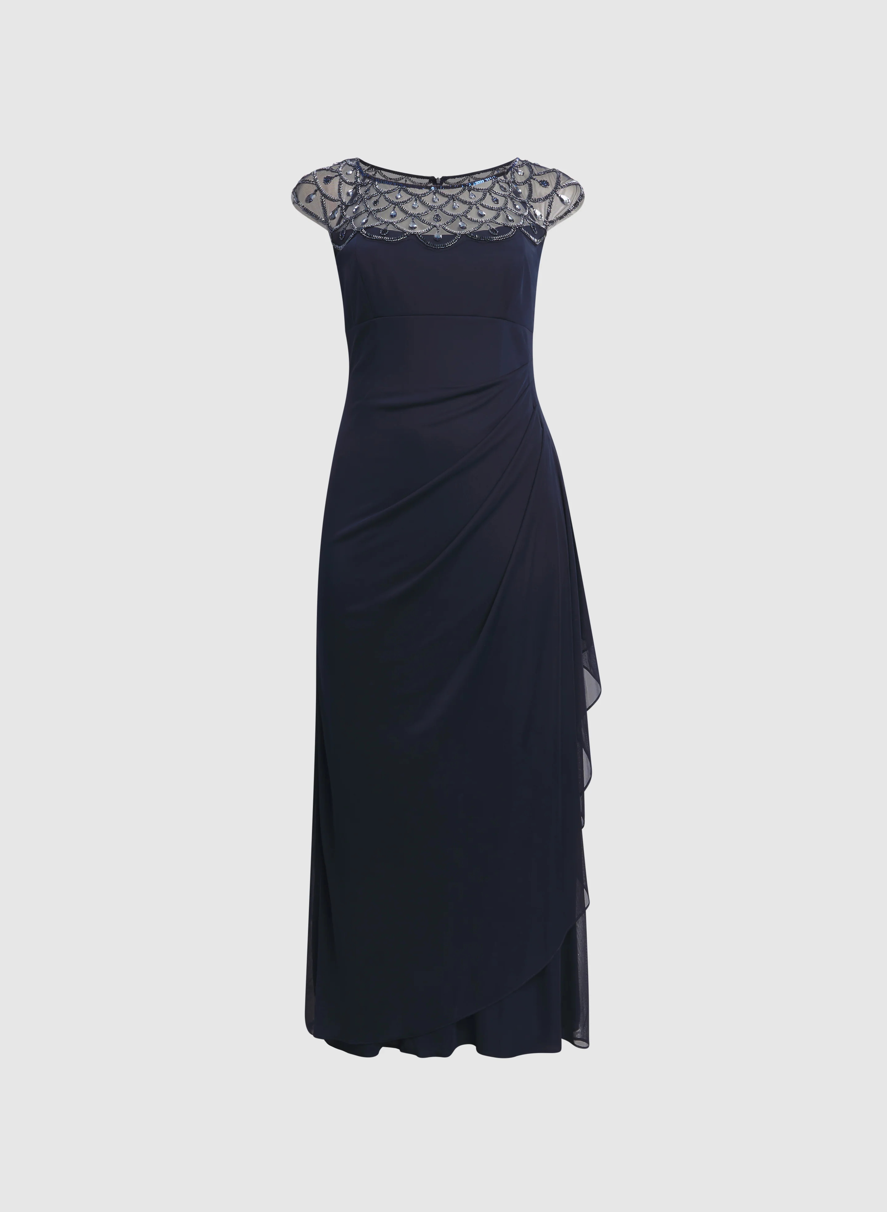 Embellished Mesh Dress - Image 6