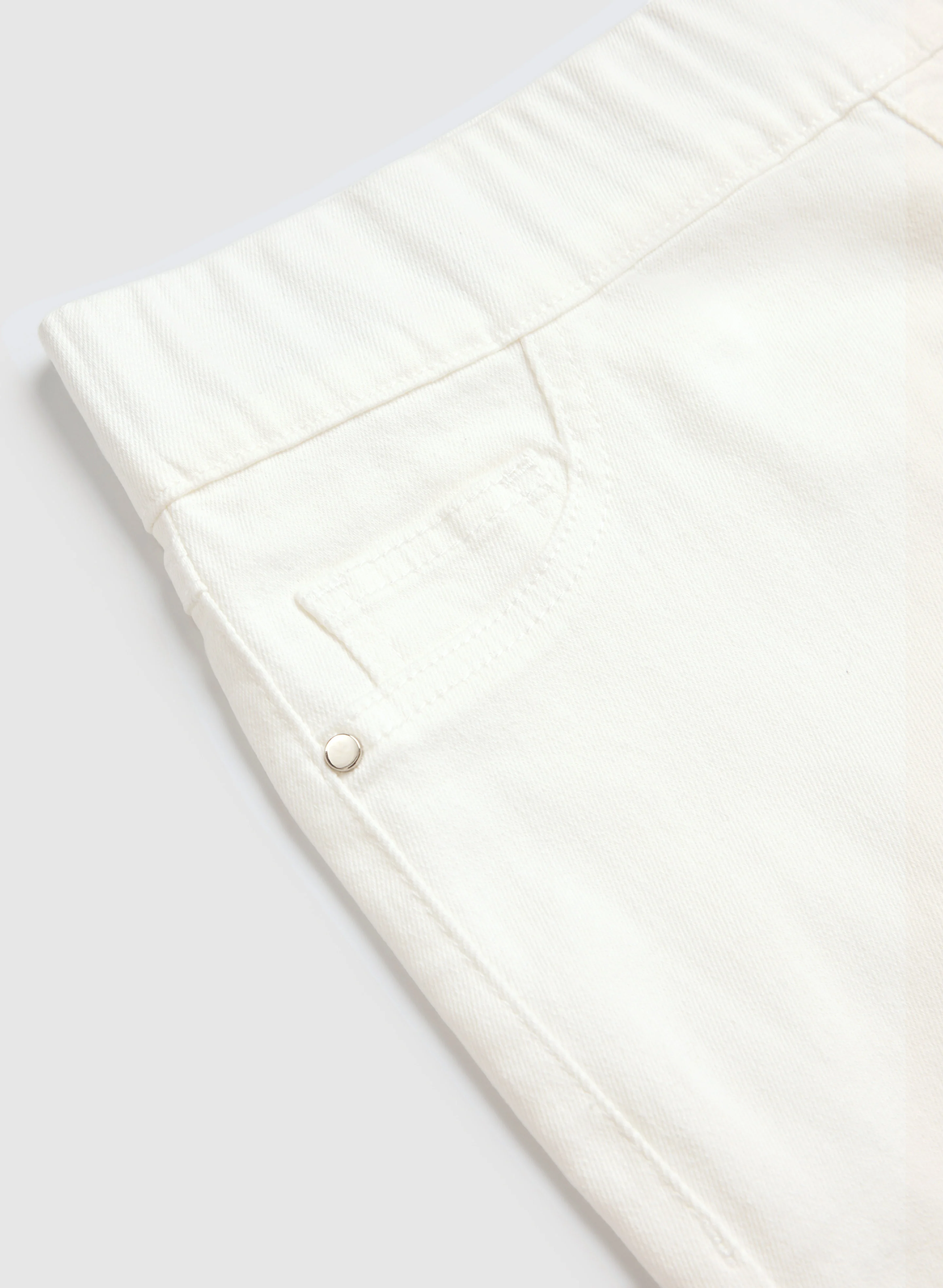 Embroidered Denim Capris - Image 7