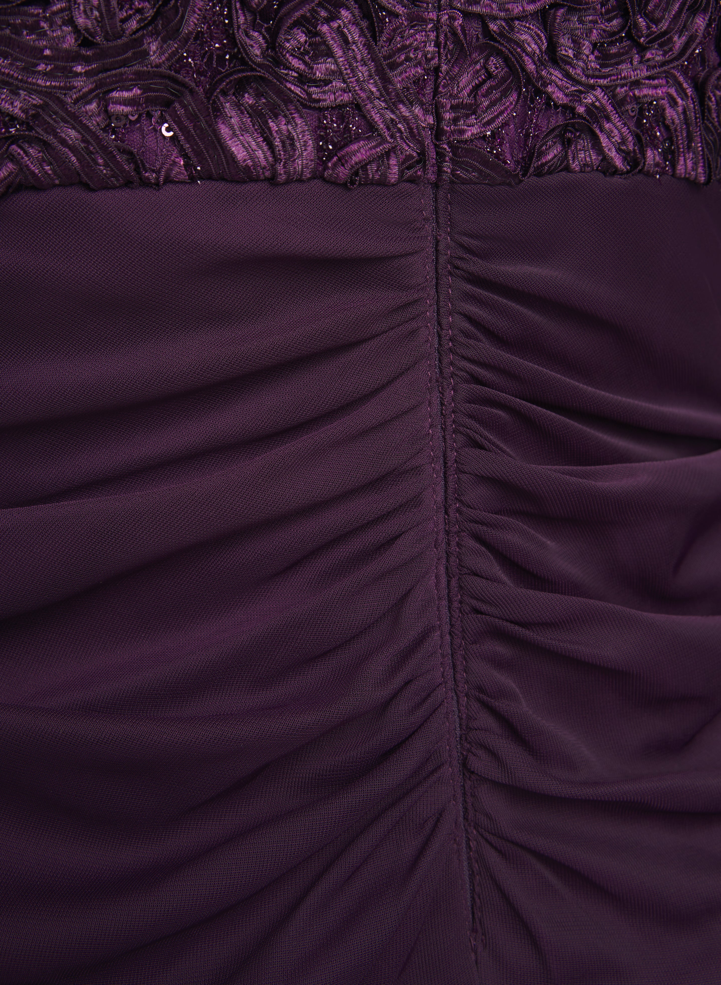 Embroidered Empire Waist Dress - Image 7