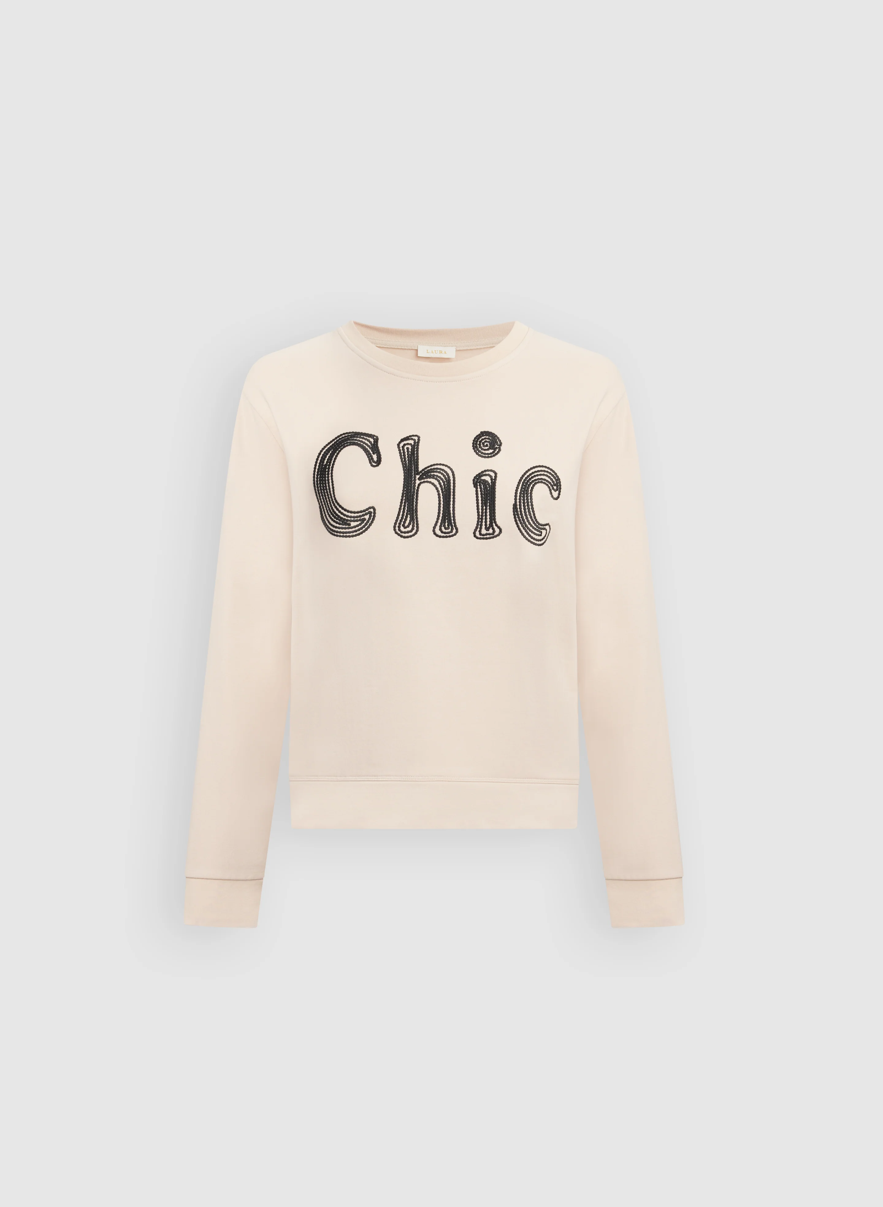 Embroidered Script Sweatshirt - Image 6