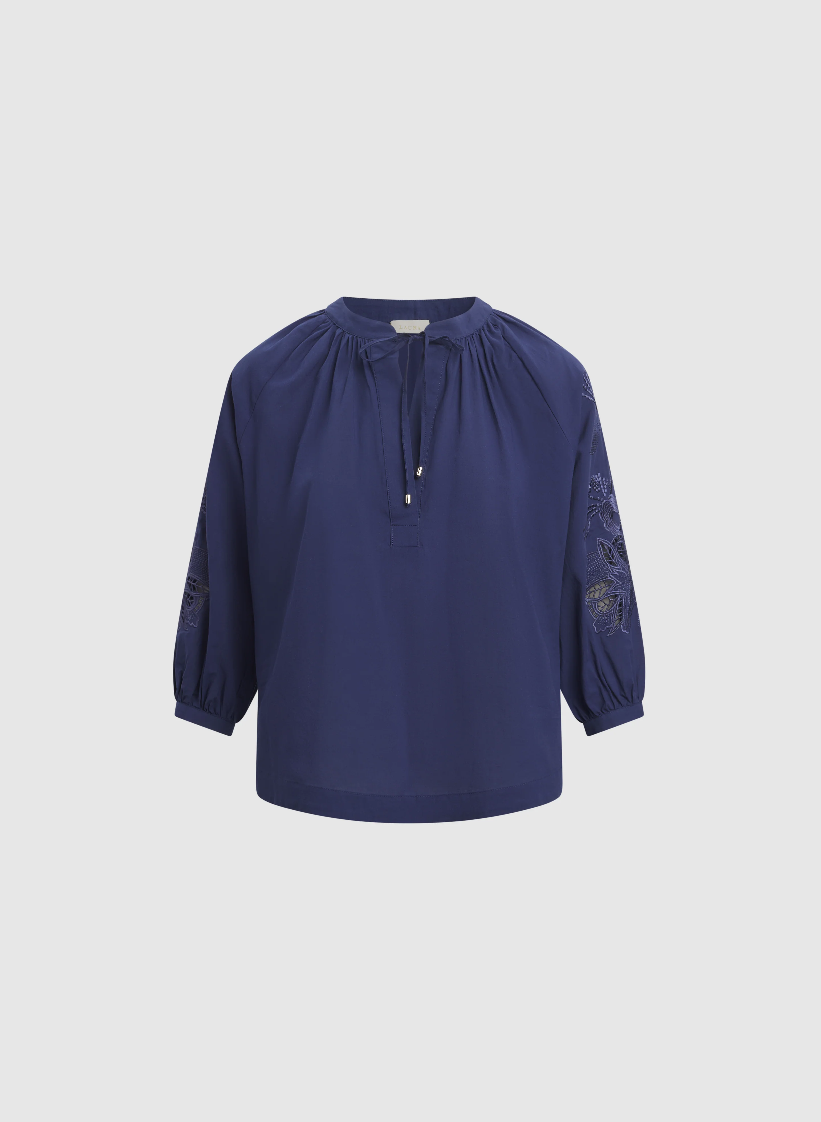 Embroidered Sleeve Blouse - Image 6