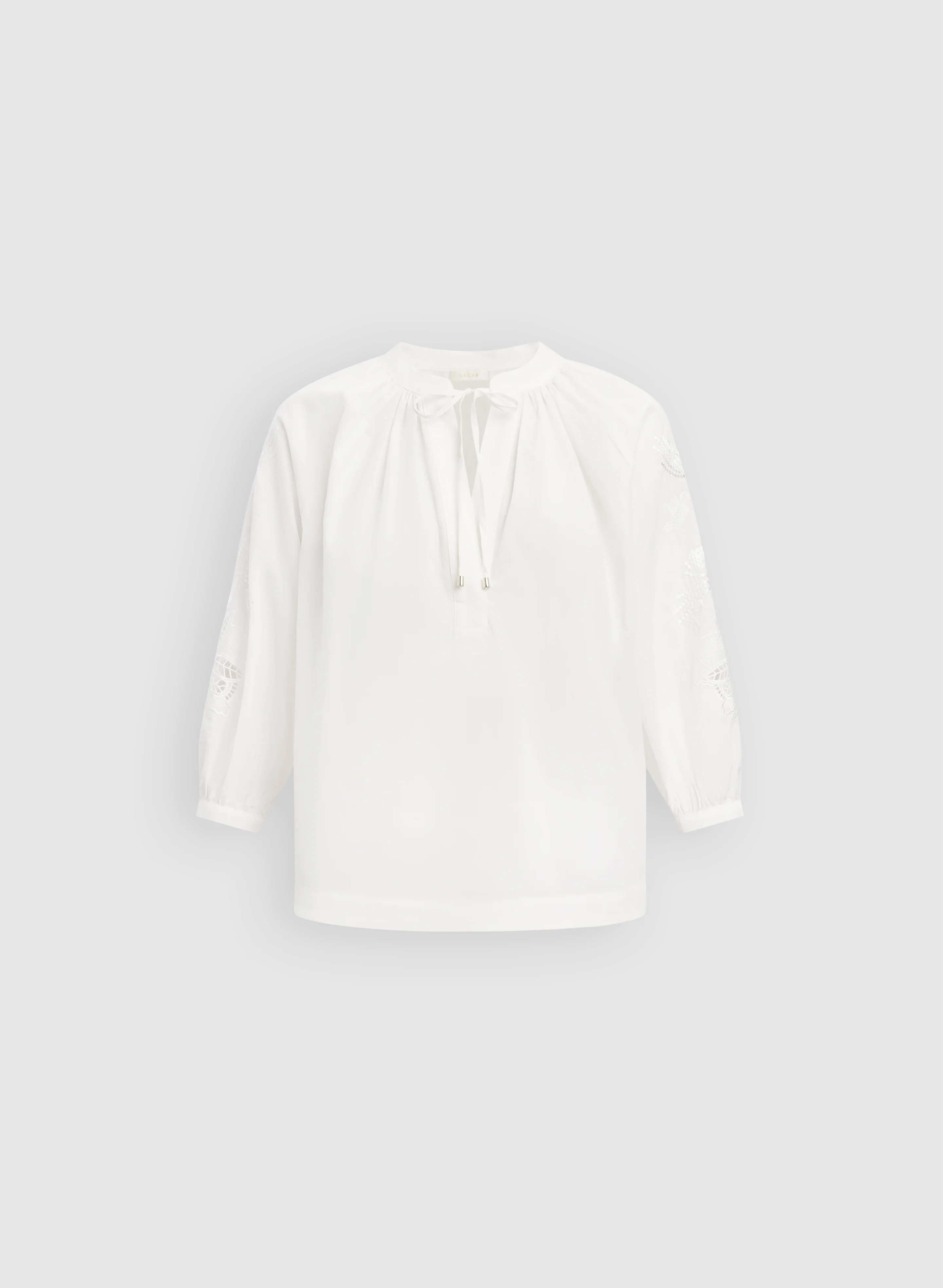 Embroidered Sleeve Blouse - Image 7