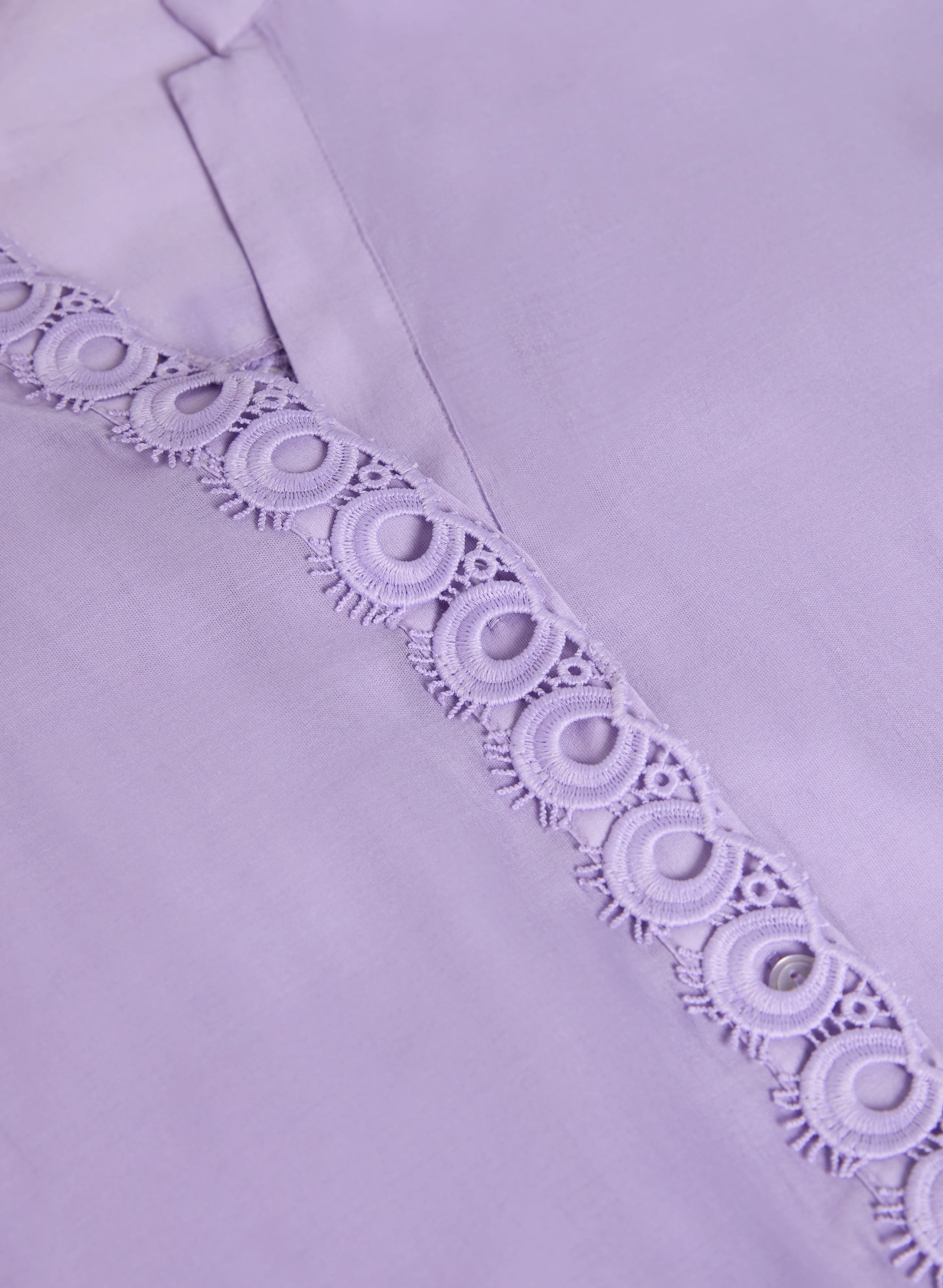 Embroidered Trim Blouse - Image 7