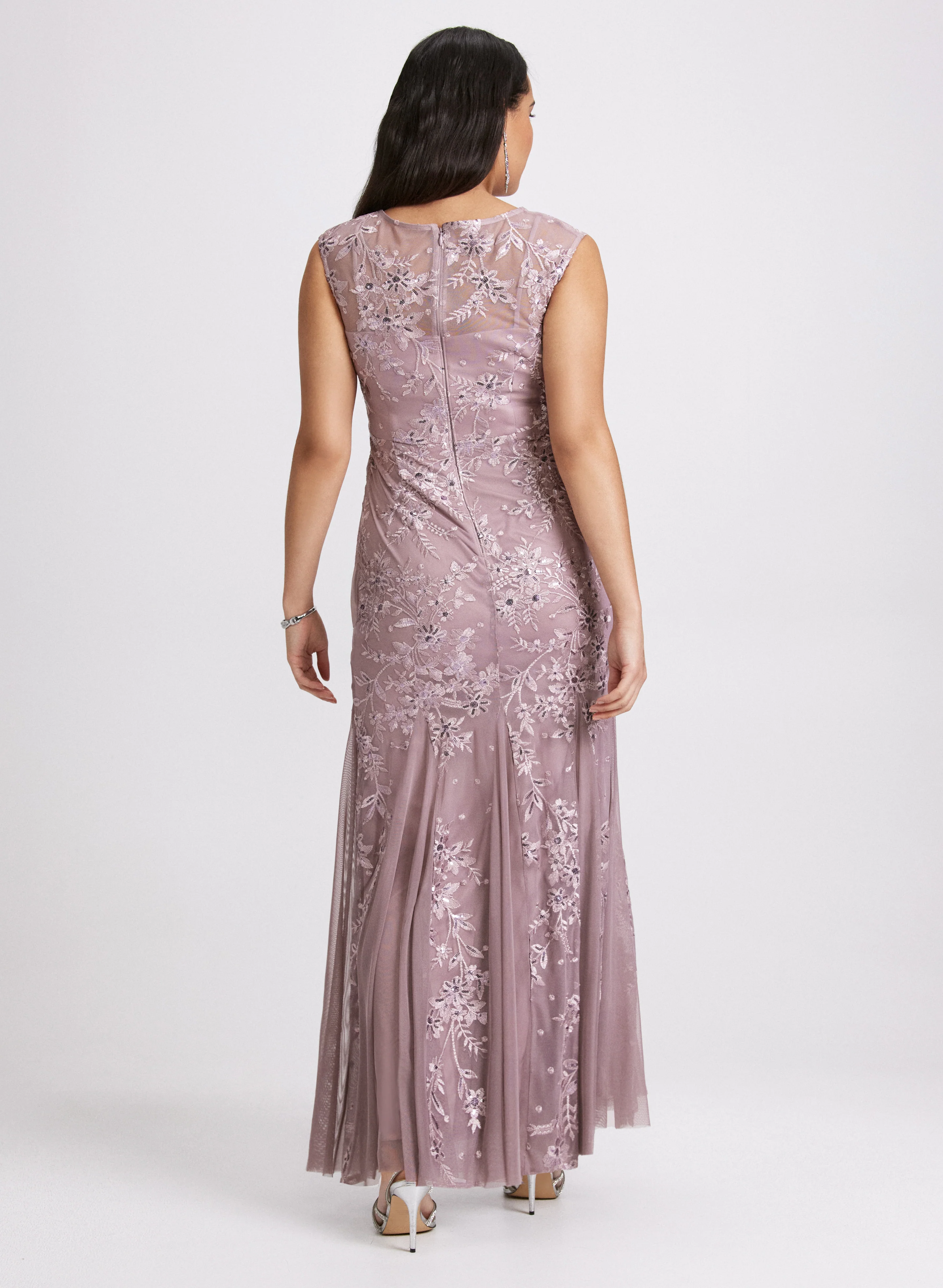 Embroidered Tulle Dress - Image 2