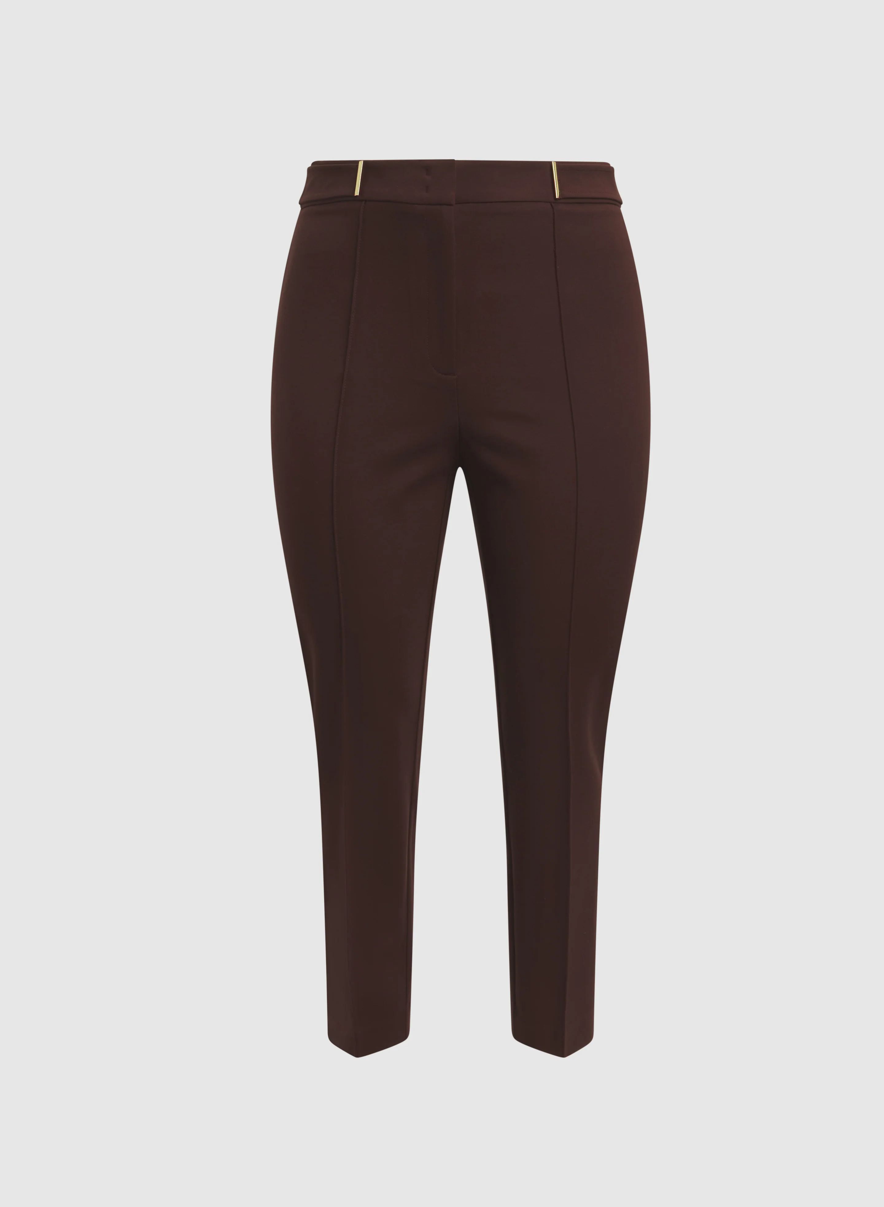 Emma Bar Trim Slim-Leg Pants - Image 6