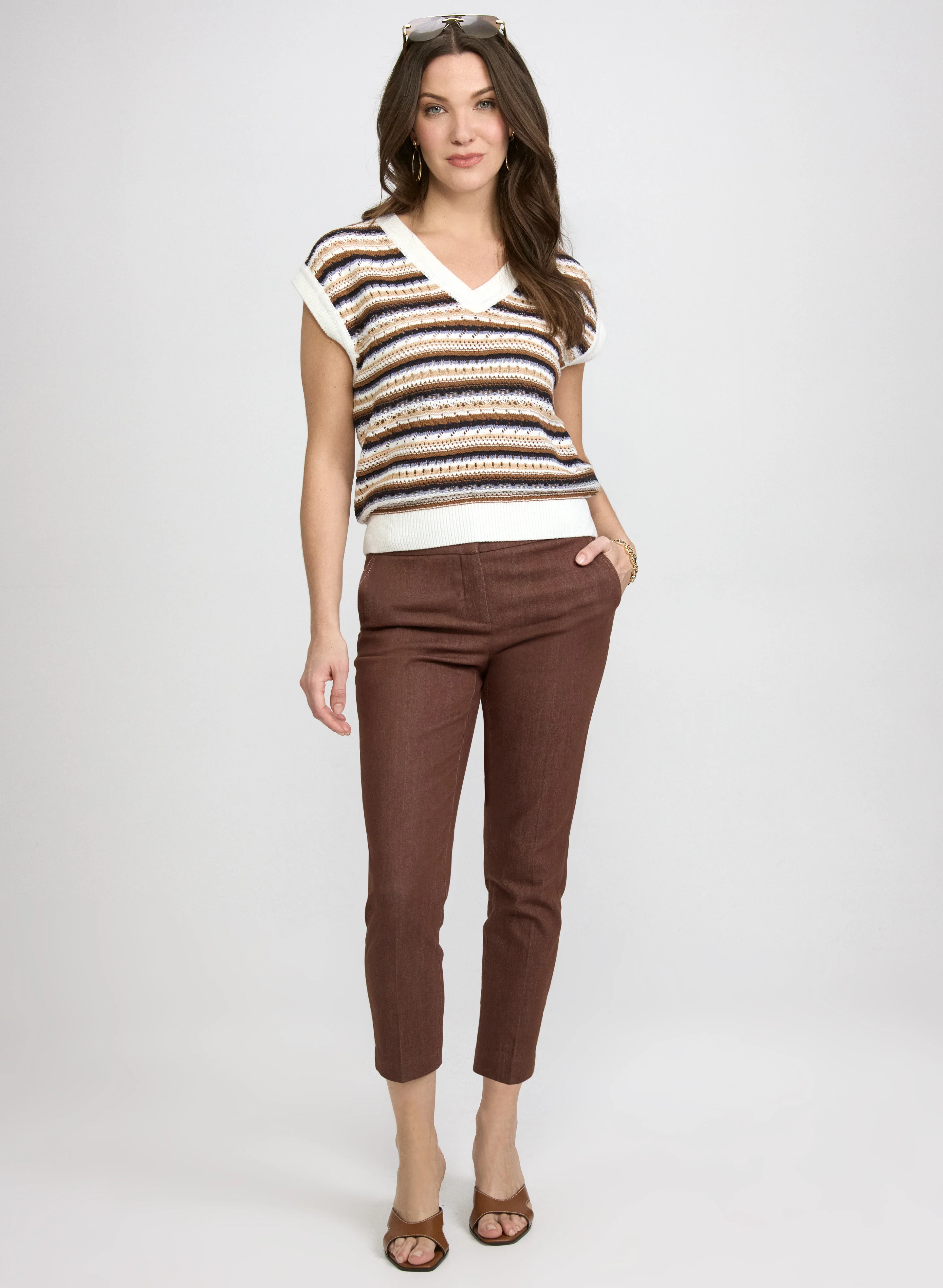Emma Slim-Leg Denim Pants - Image 3