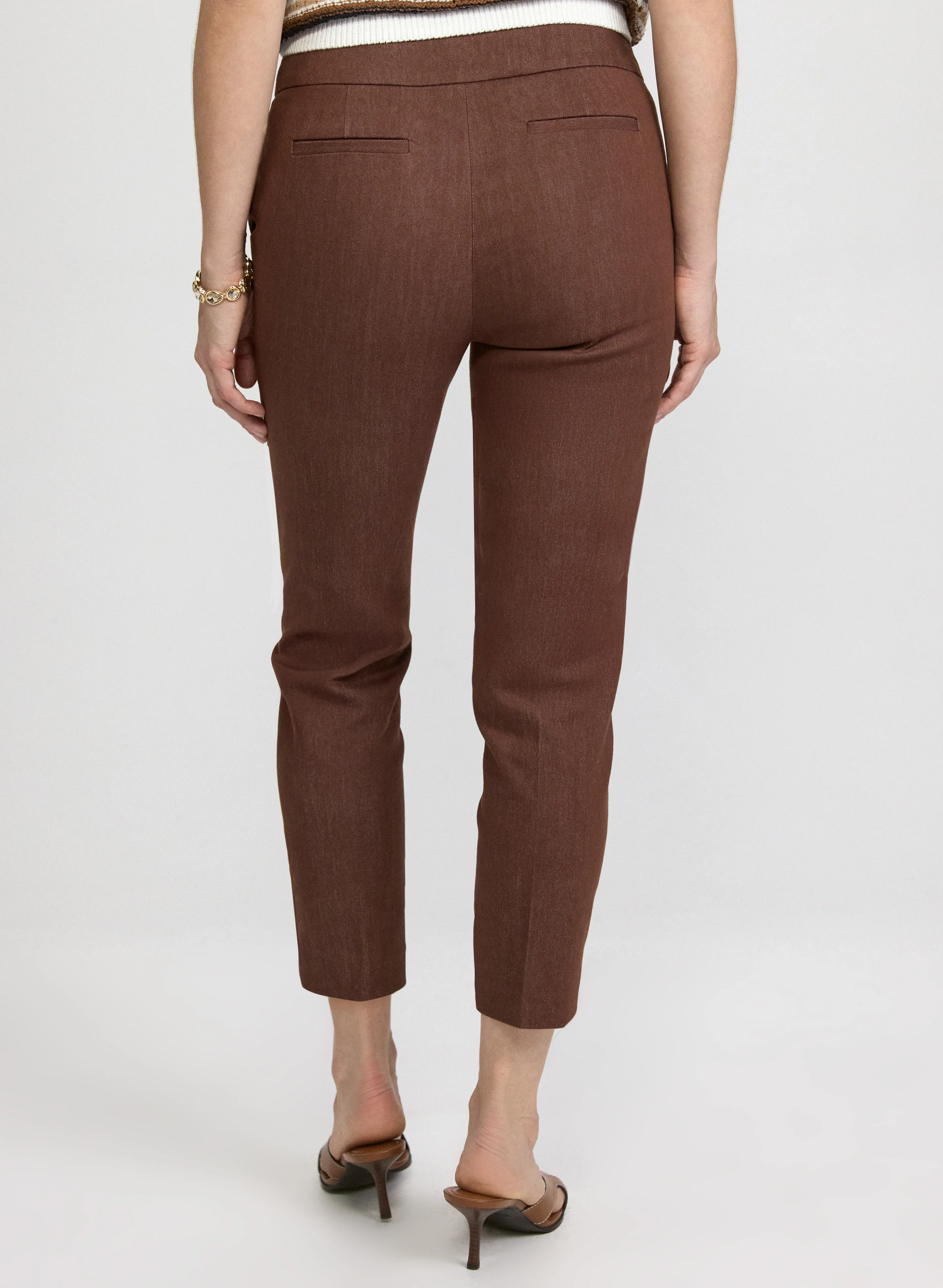 Emma Slim-Leg Denim Pants - Image 4
