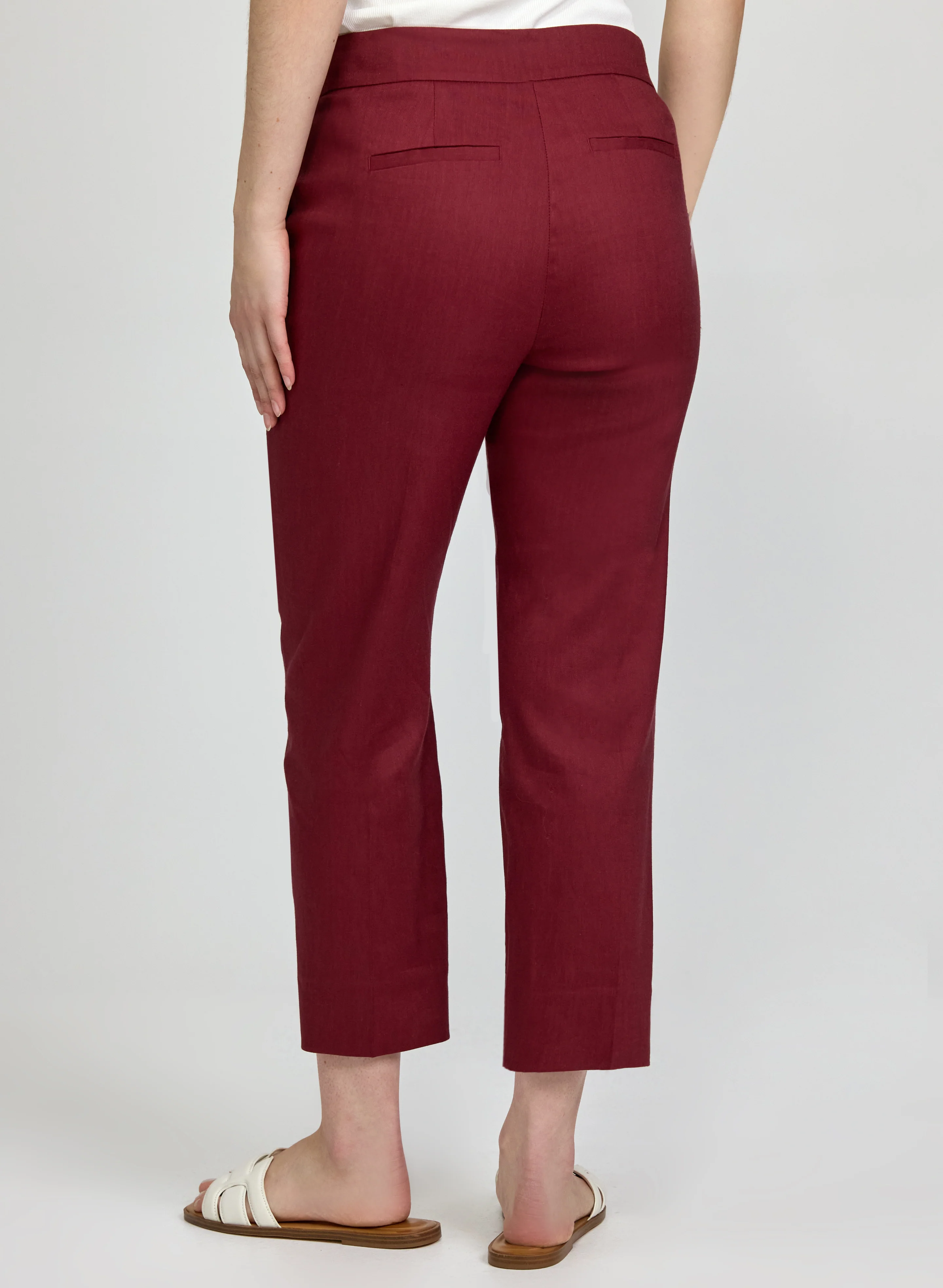 Emma Stretch-Linen Pants - Image 5