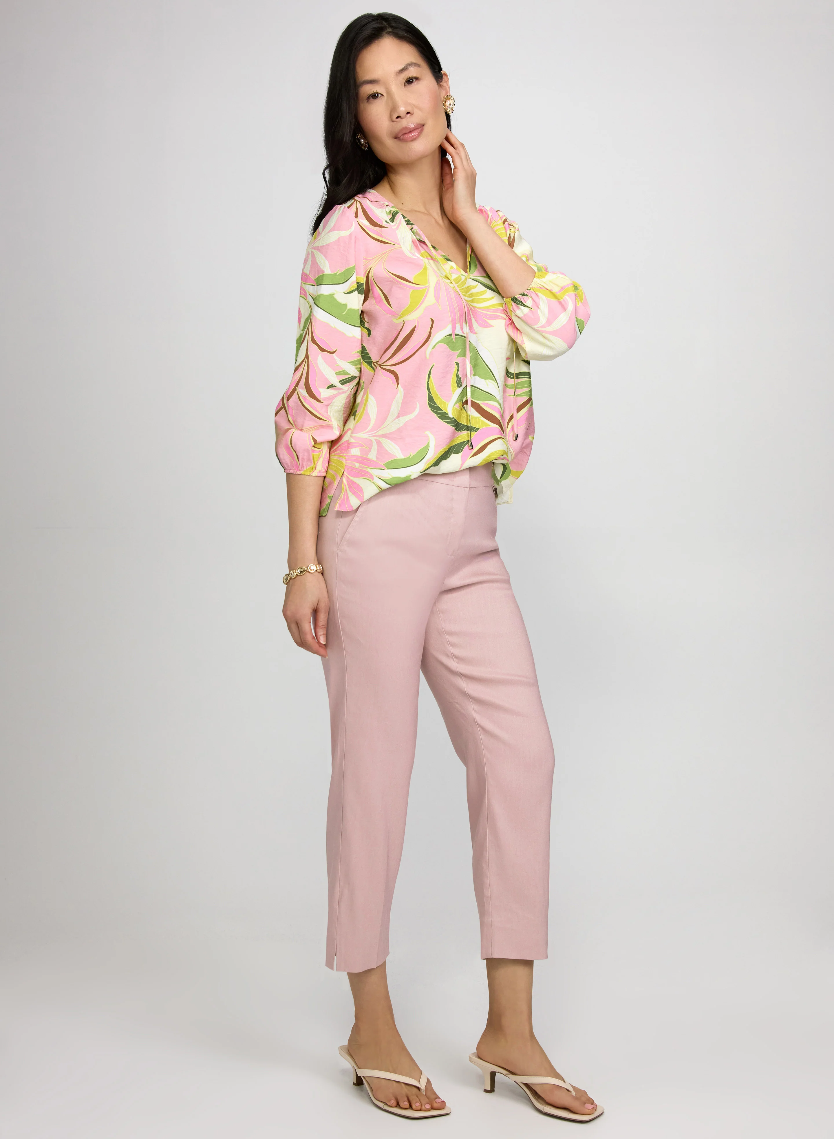 Emma Stretch-Linen Pants - Image 4