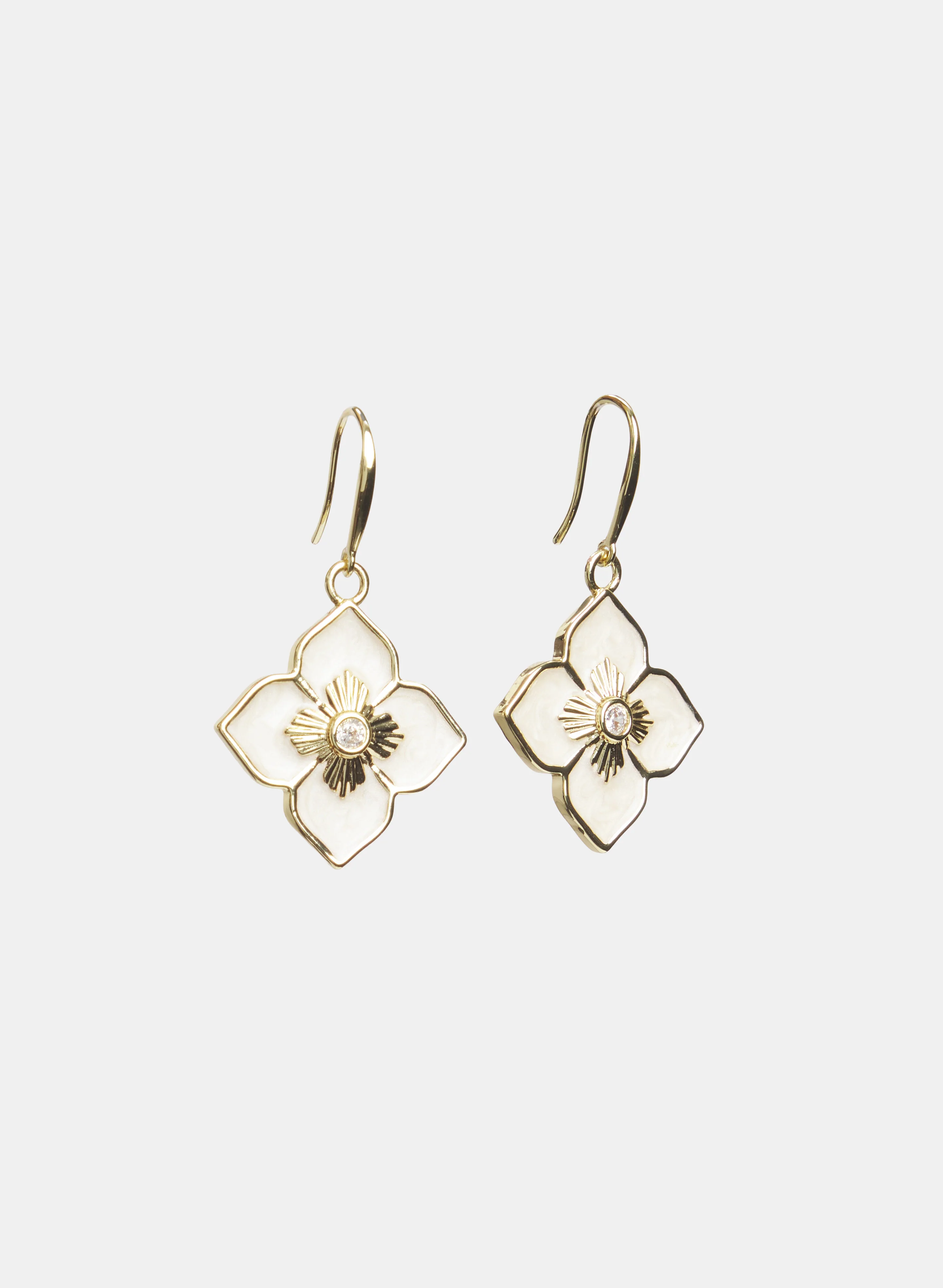 Epoxy Clover Earrings - Image 3