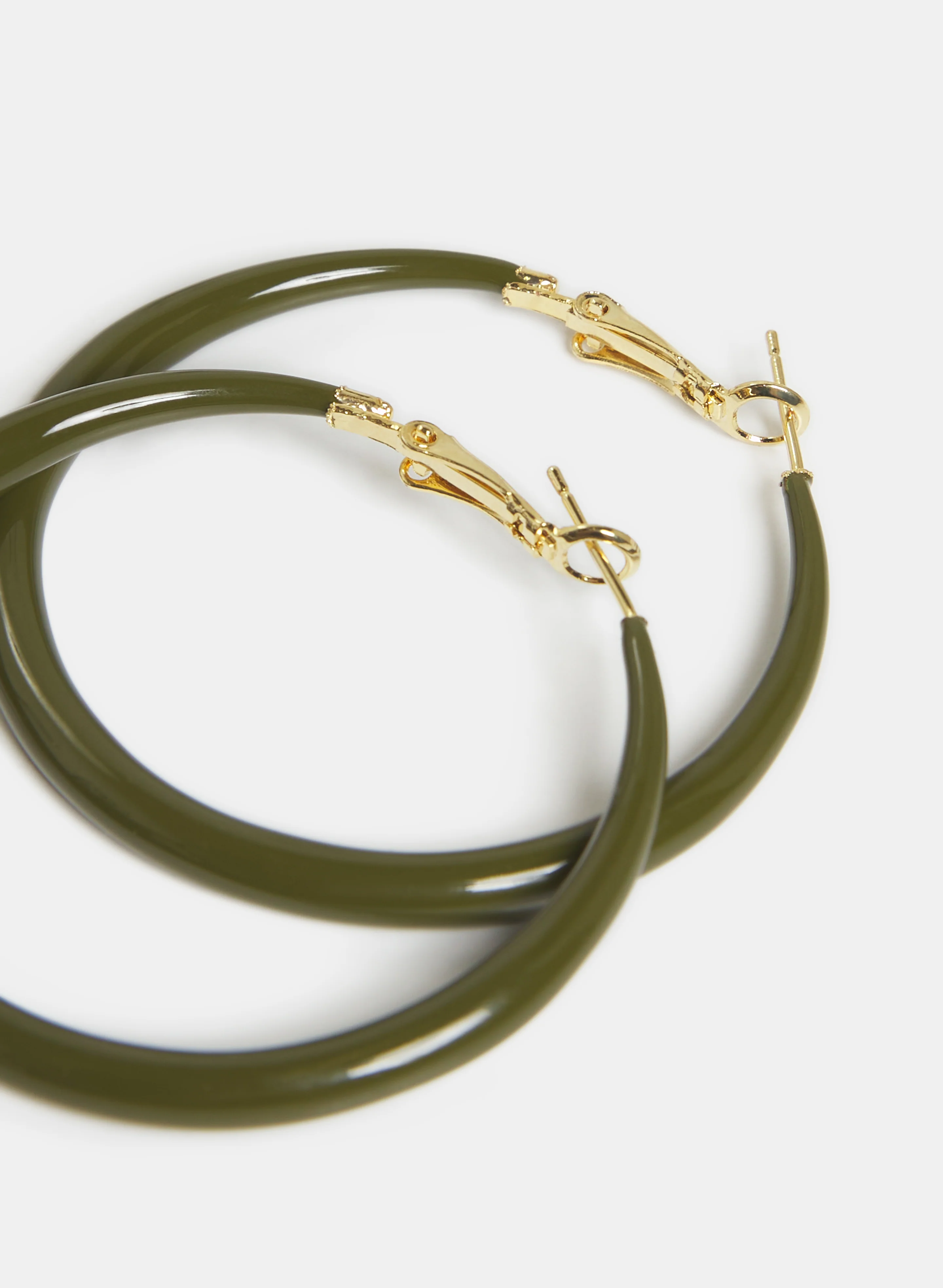 Epoxy Hoop Earrings - Image 2