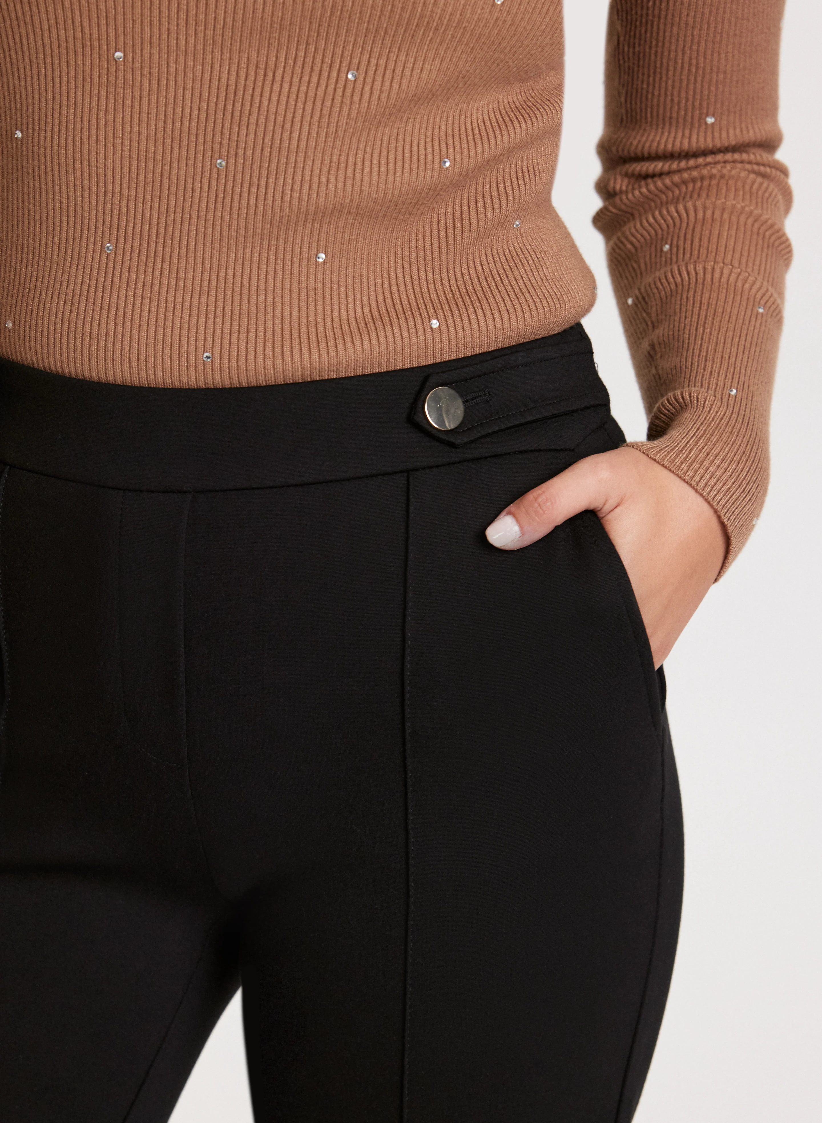 Sofia Pull-On Straight-Leg Pants - Tall - Image 5
