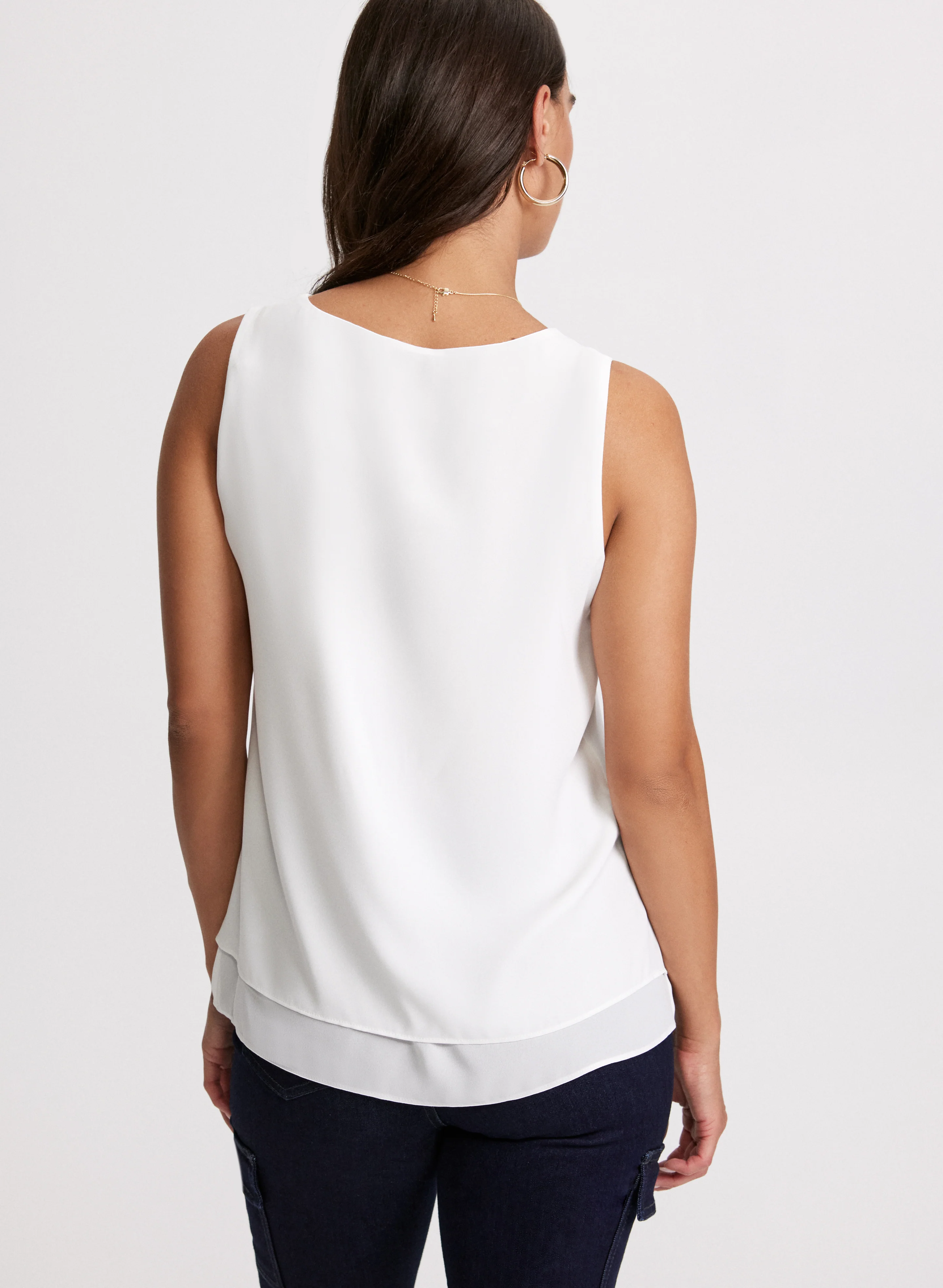 Essential Sleeveless Blouse - Image 4