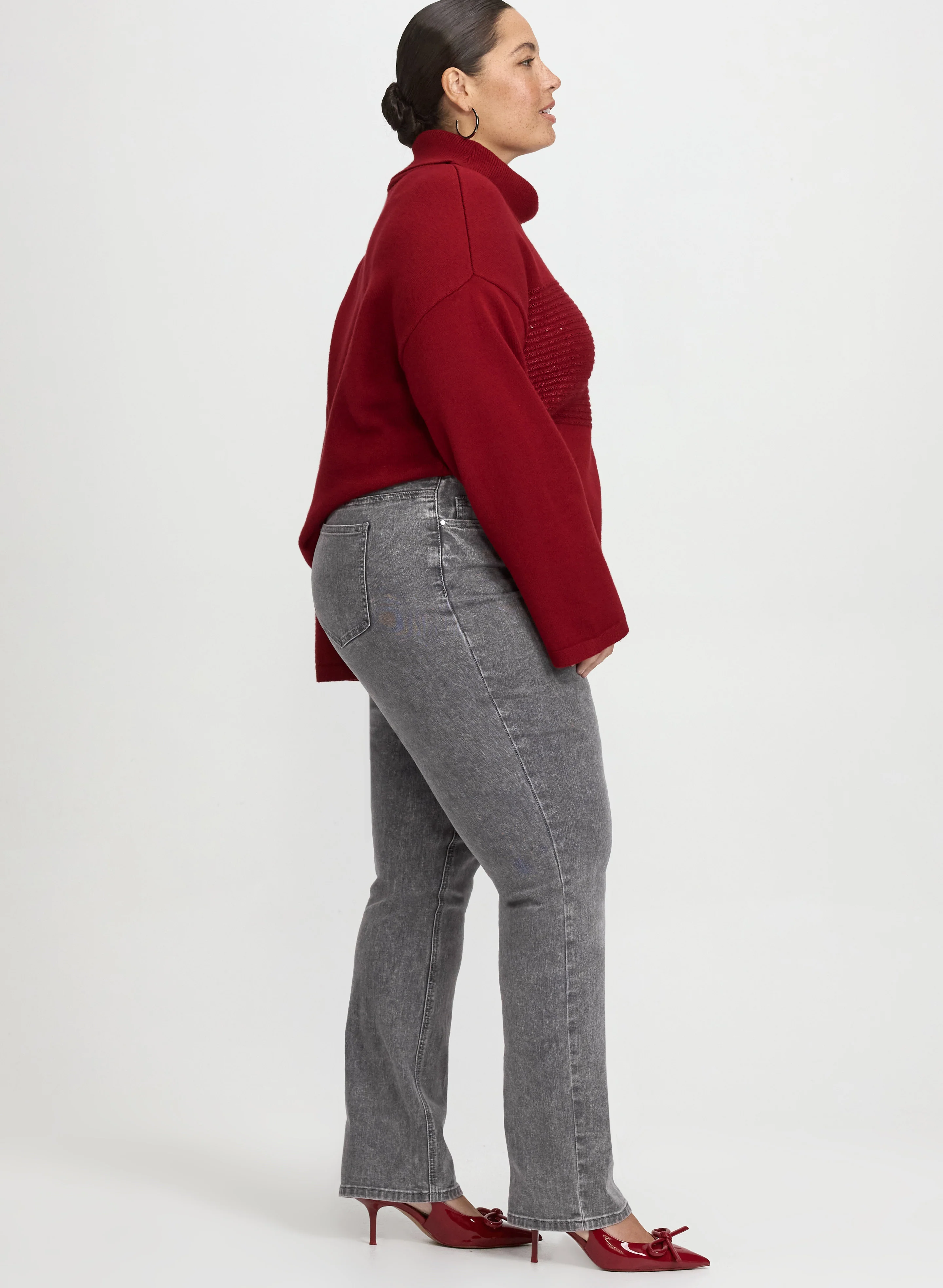 Faded Straight-Leg Jeans - Image 4