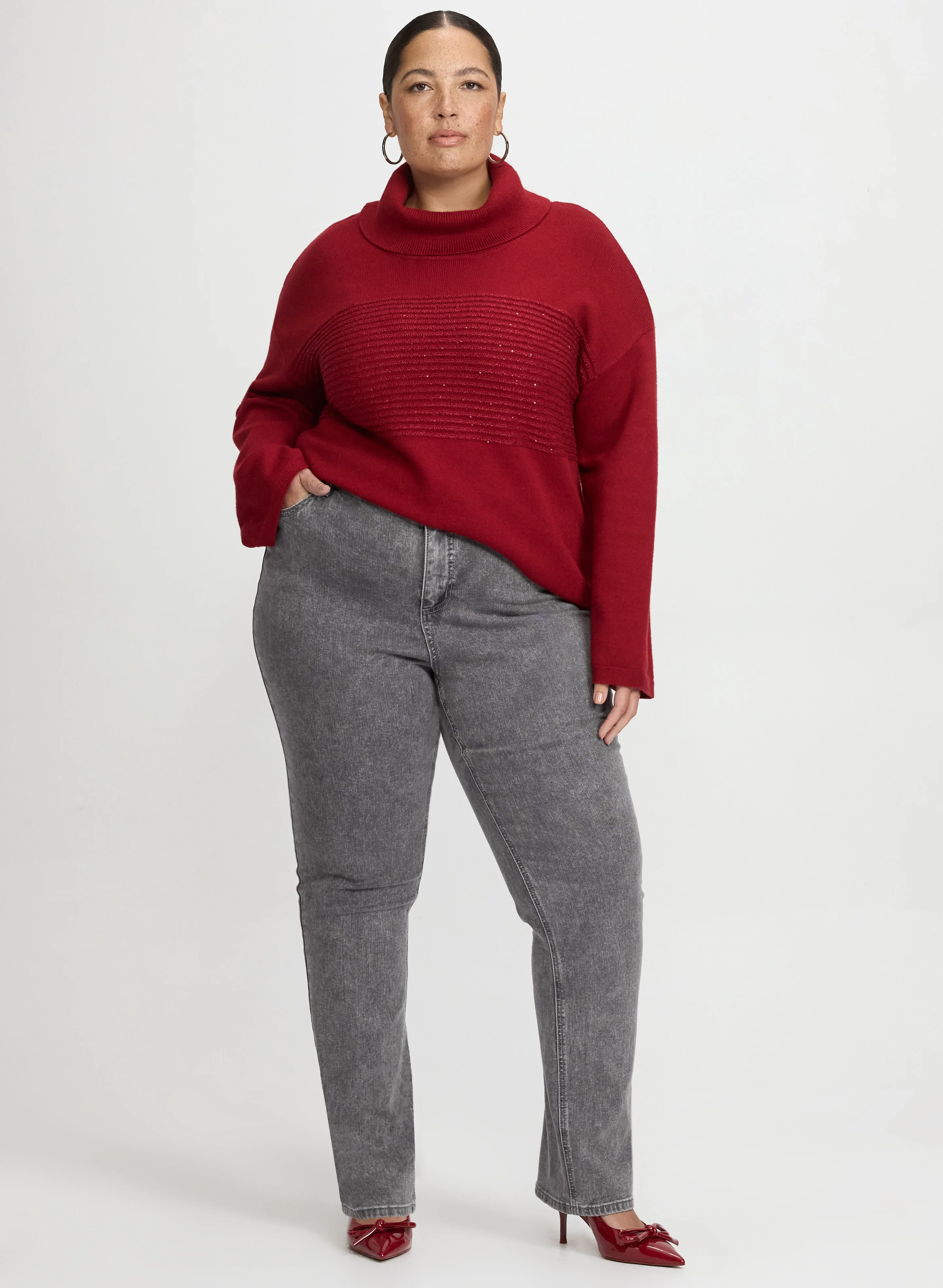 Faded Straight-Leg Jeans - Image 8