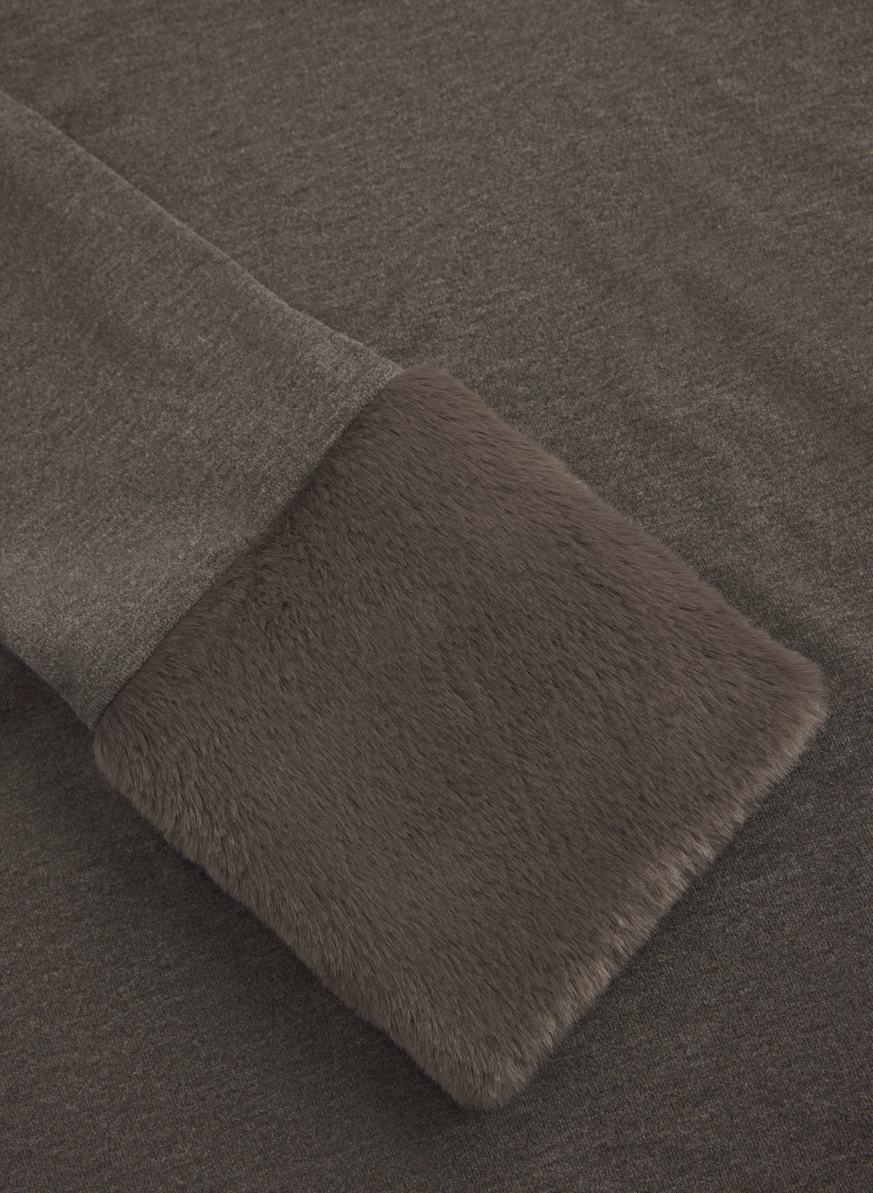 Faux-Fur Cuff Top - Image 7