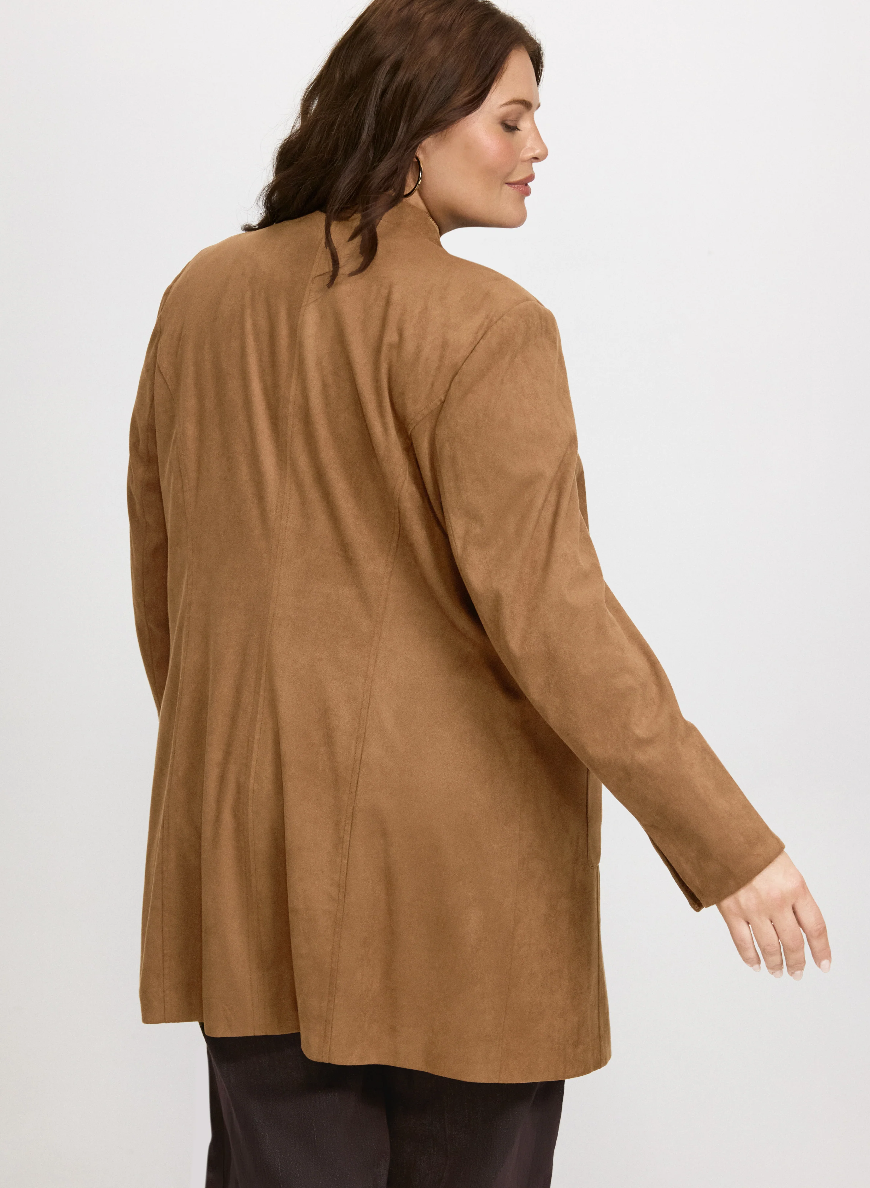 Faux-Suede Jacket - Image 4