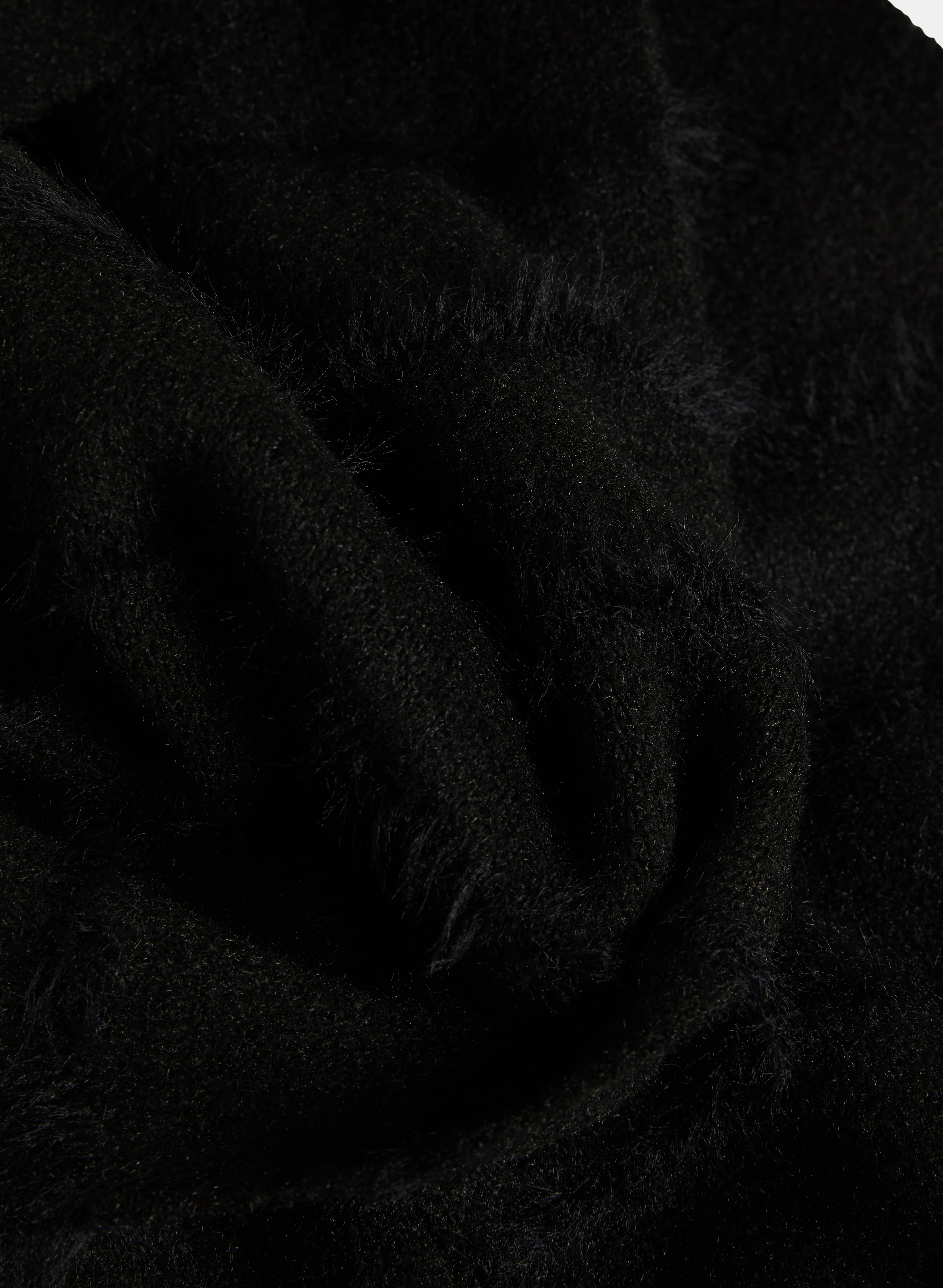 Feather Trim Scarf - Image 2