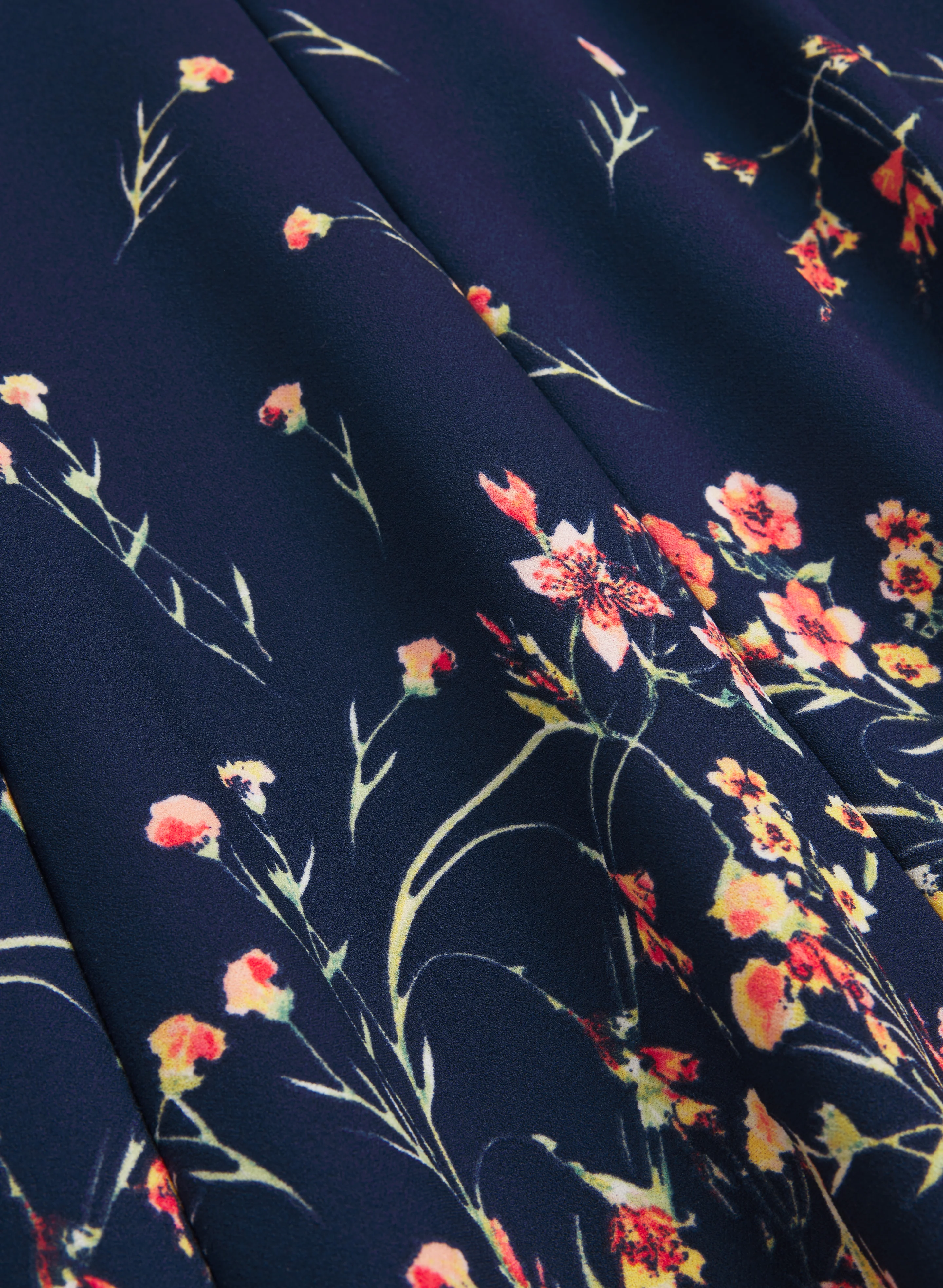Fit & Flare Floral Dress - Image 7