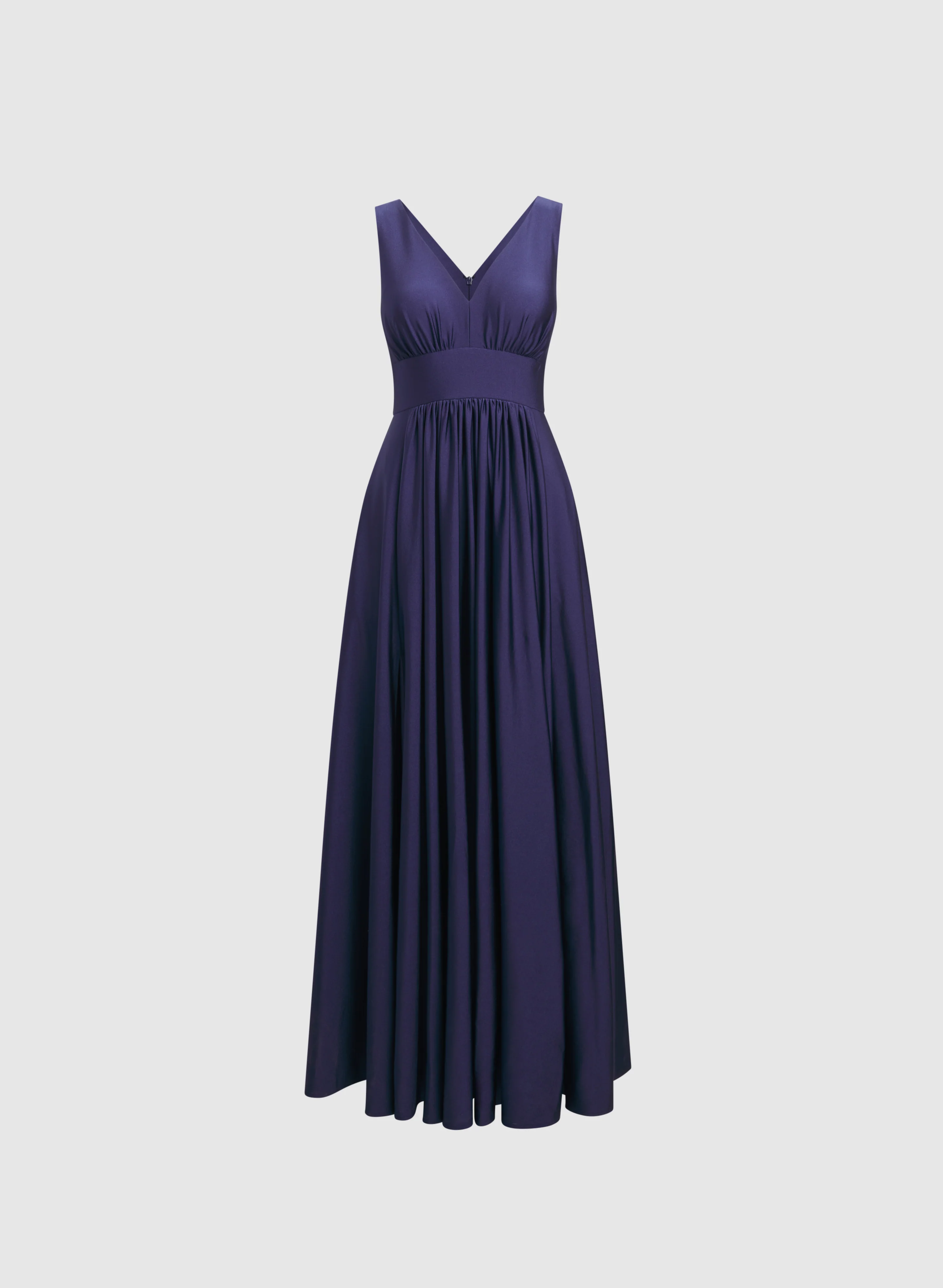Fit & Flare V-Neck Dress - Image 5