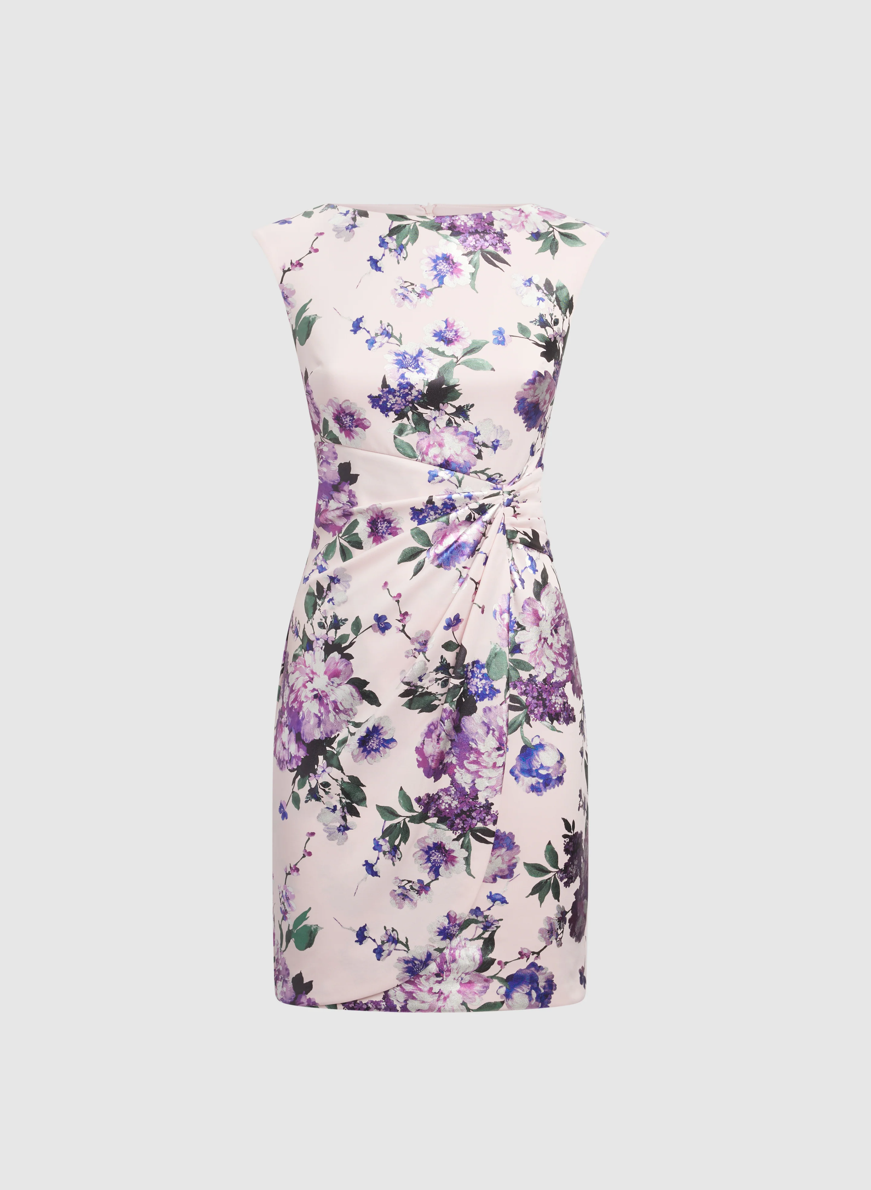 Fitted Floral Dress - Image 5