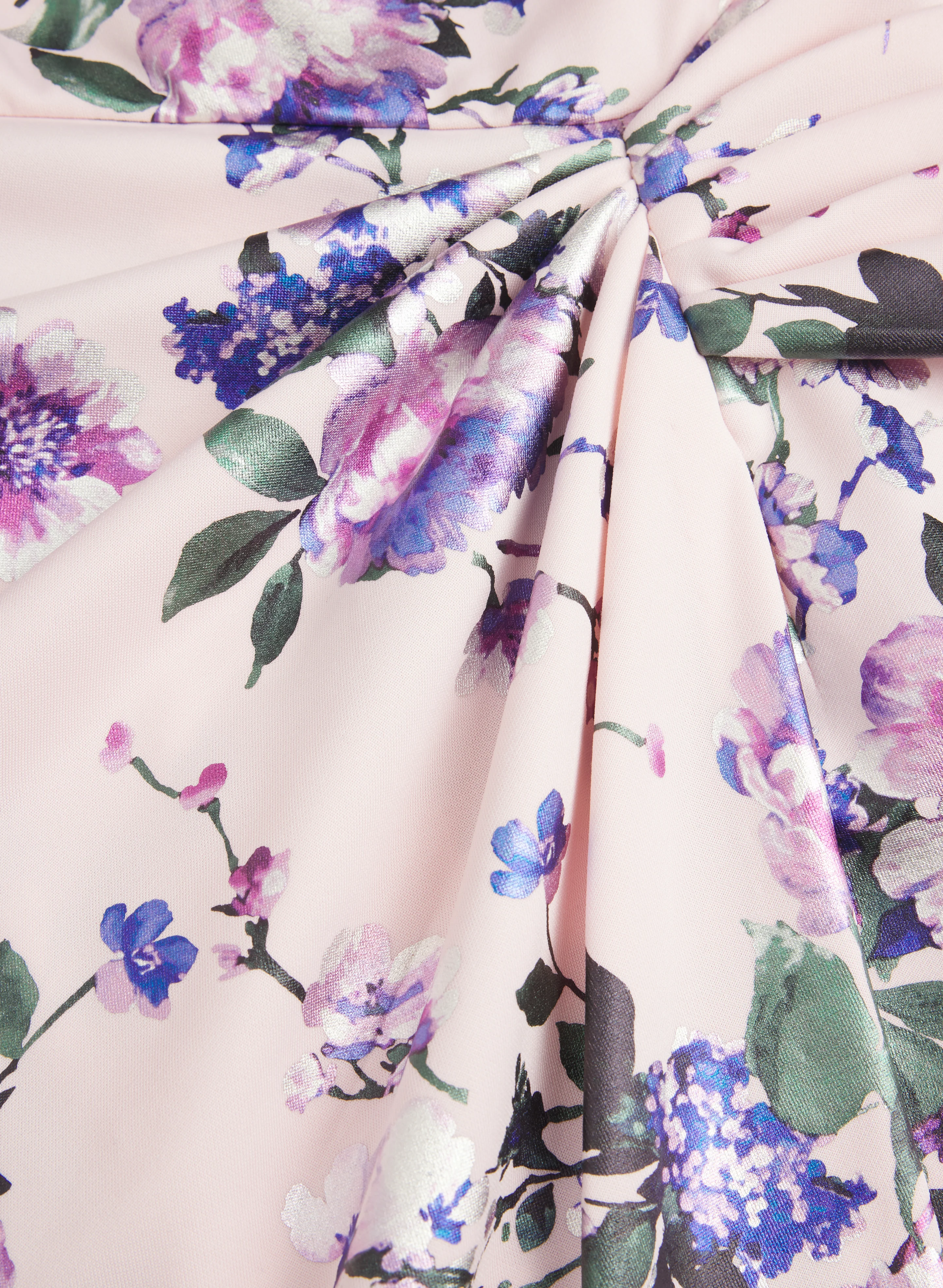 Fitted Floral Dress - Image 6