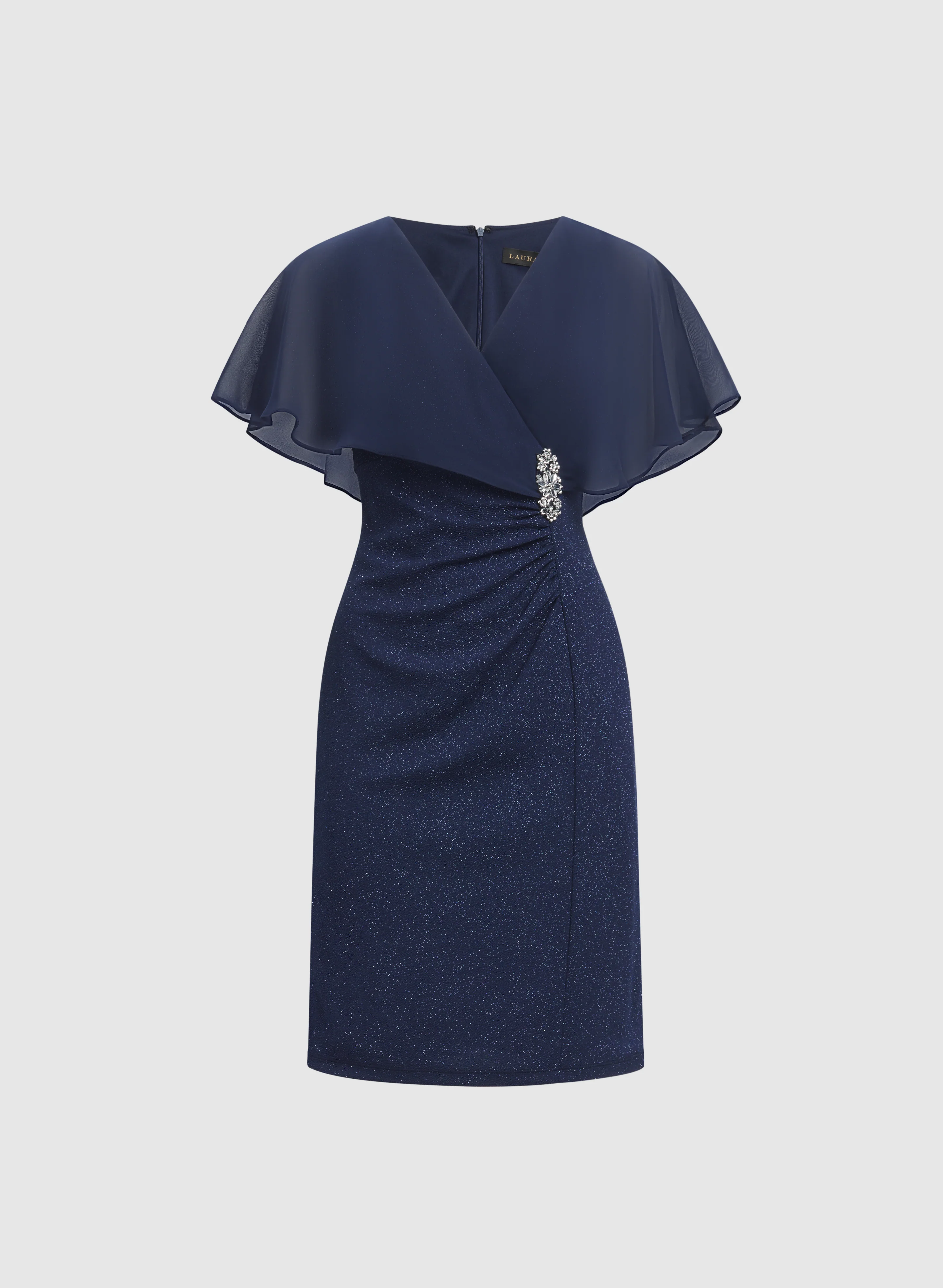 Fitted Glitter Dress - Image 6