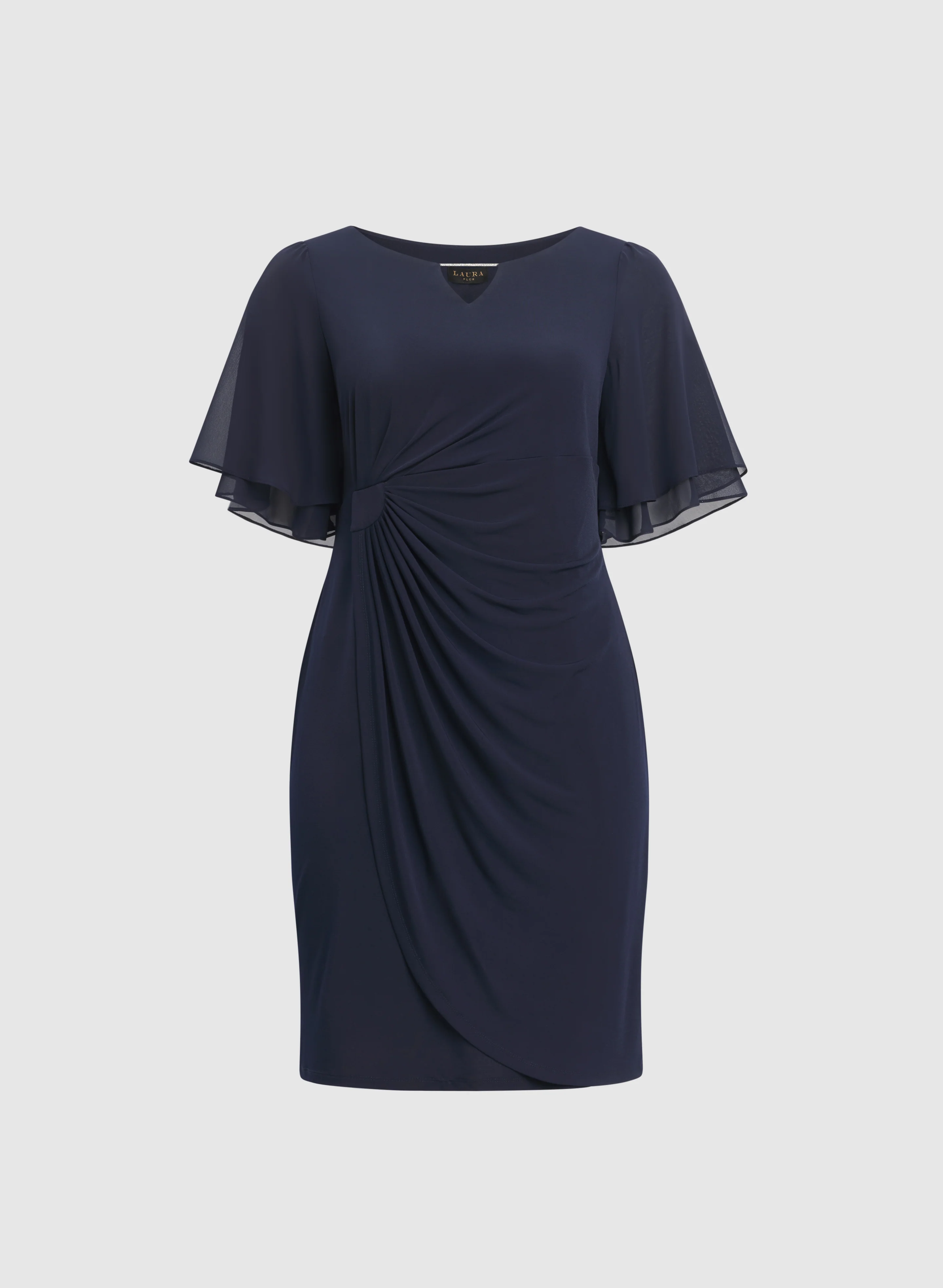 Fitted Jersey Dress - Image 6