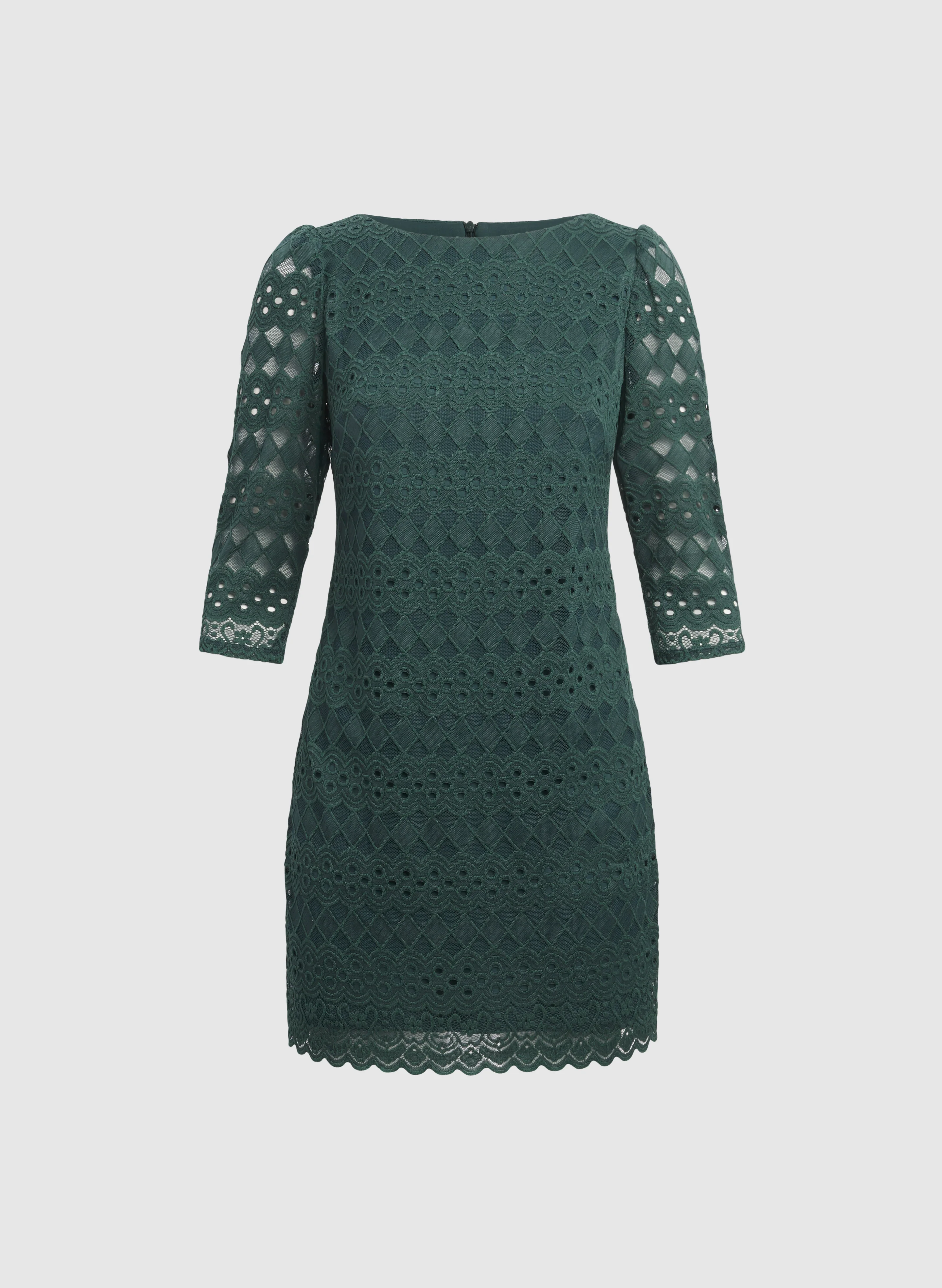 Fitted Lace Dress - Image 6